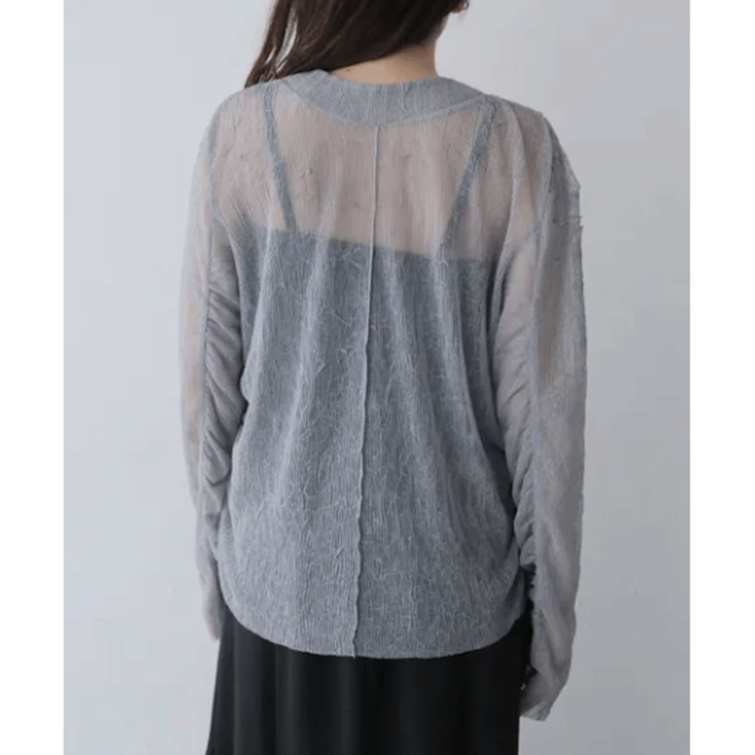 vingtrois シワ加工ギャザーインナー - 画像5