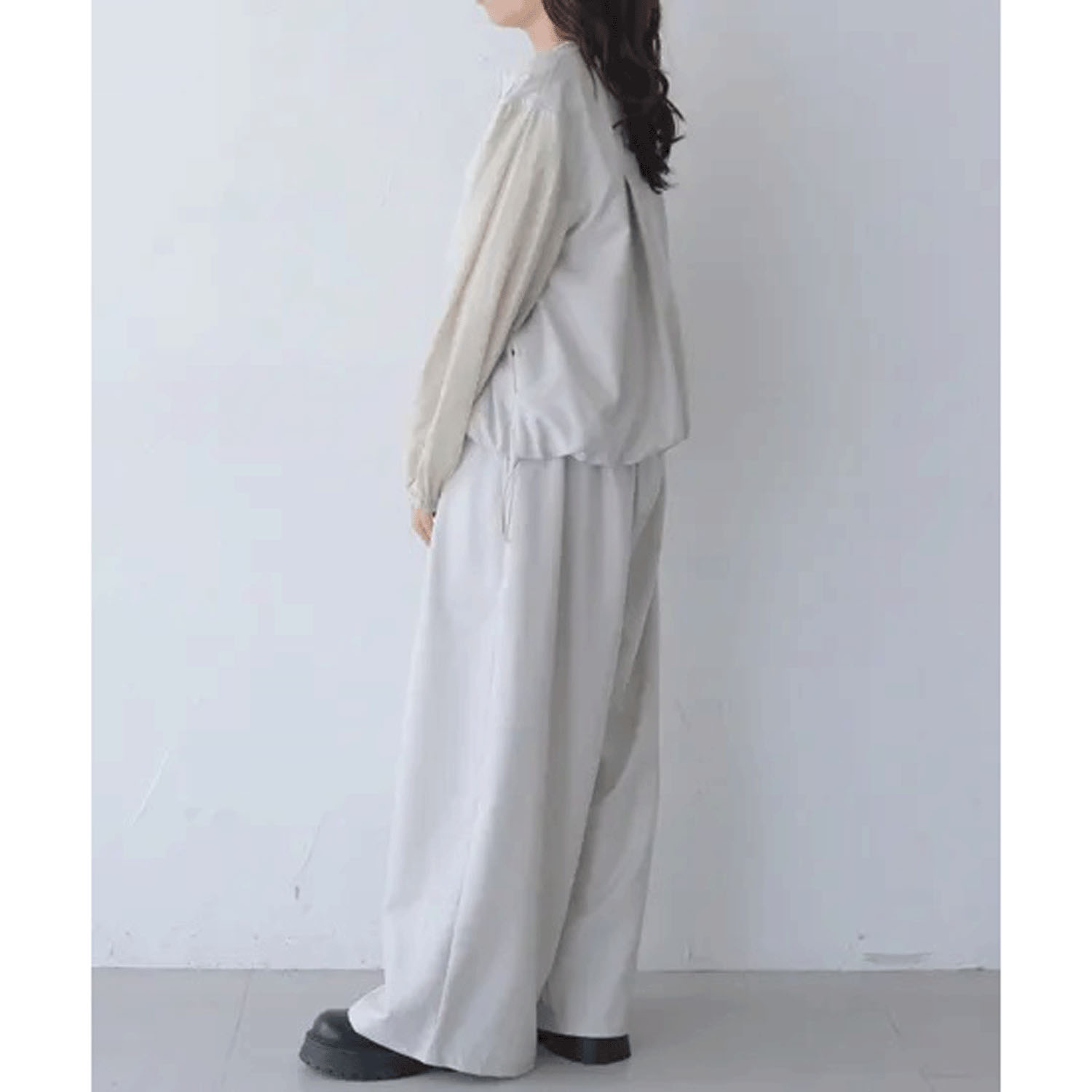 vingtrois リネンタッチブルゾン - 画像13