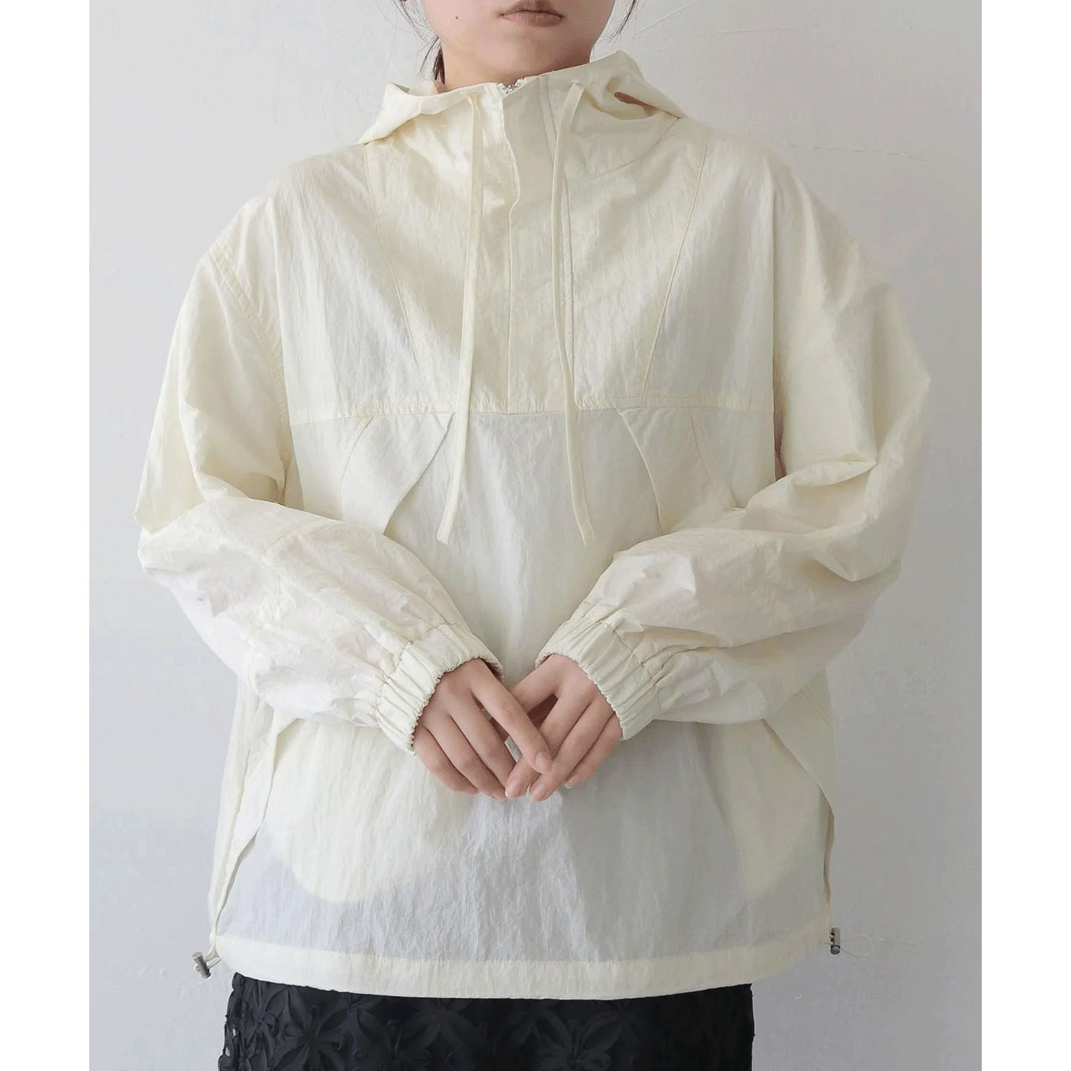 vingtrois  ブライトシアーアノラックパーカー - 画像3
