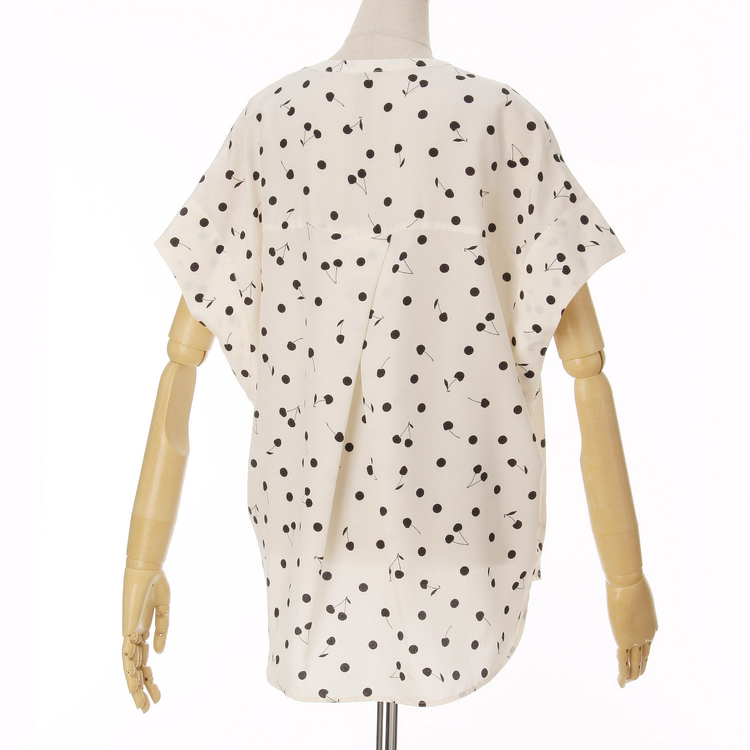 innowave さくらんぼドットプリントブラウス - 画像9