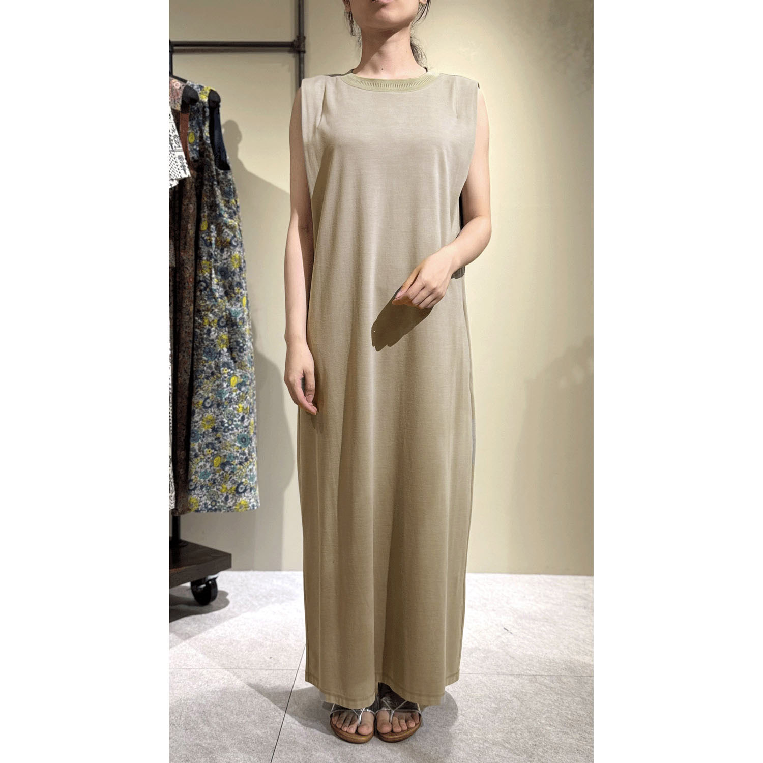 【Insta Live】33℃ ピグメントカットノースリーブワンピース