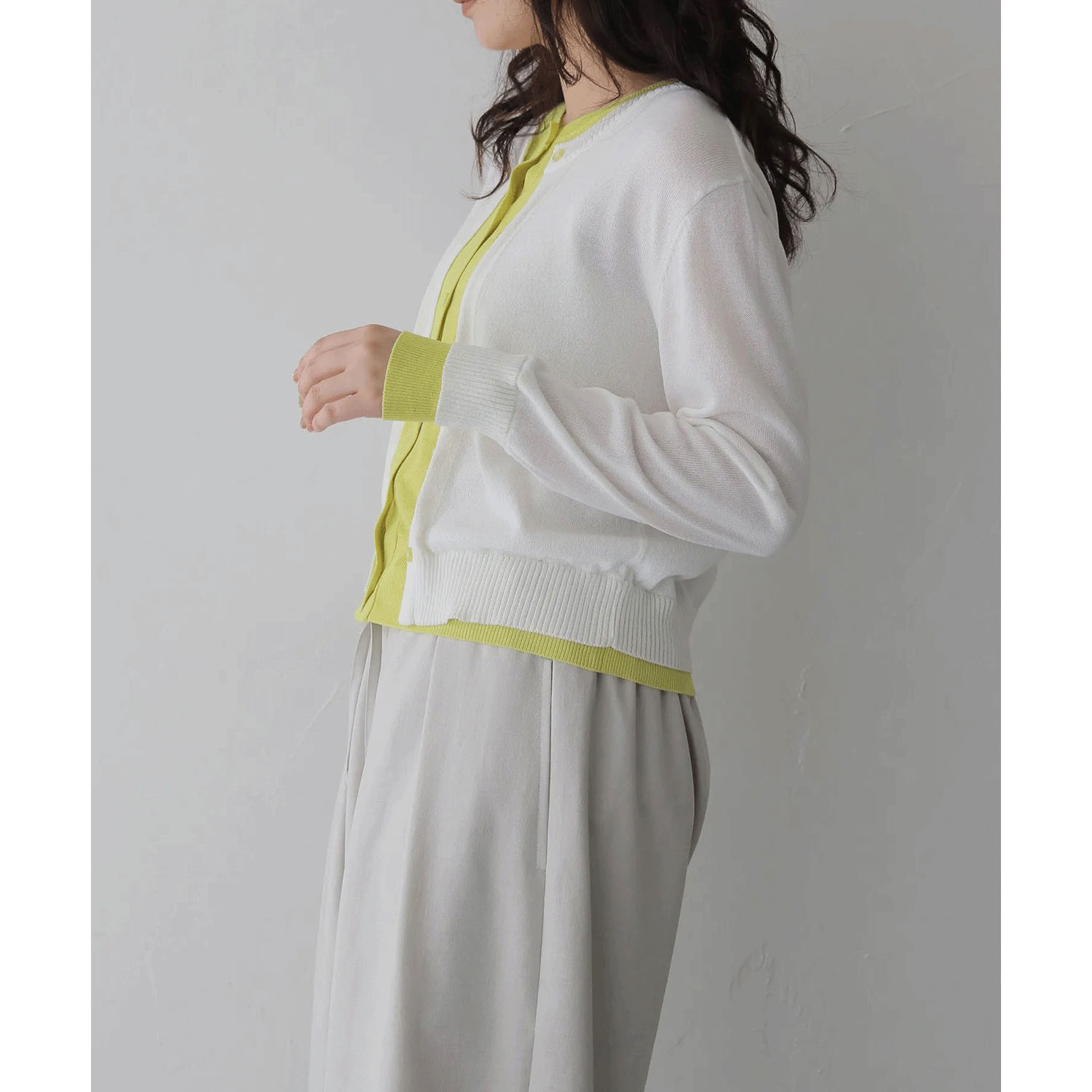 【Insta Live】vingtrois レイヤード風カーデ - 画像6