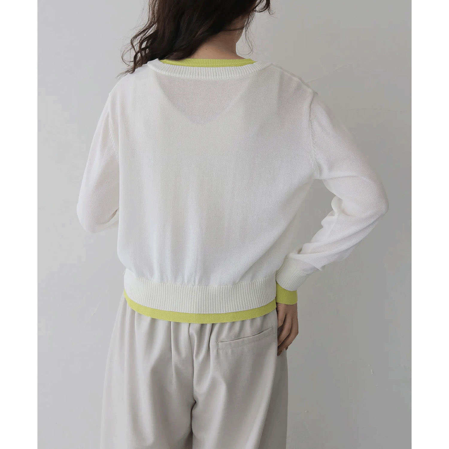 【Insta Live】vingtrois レイヤード風カーデ - 画像7