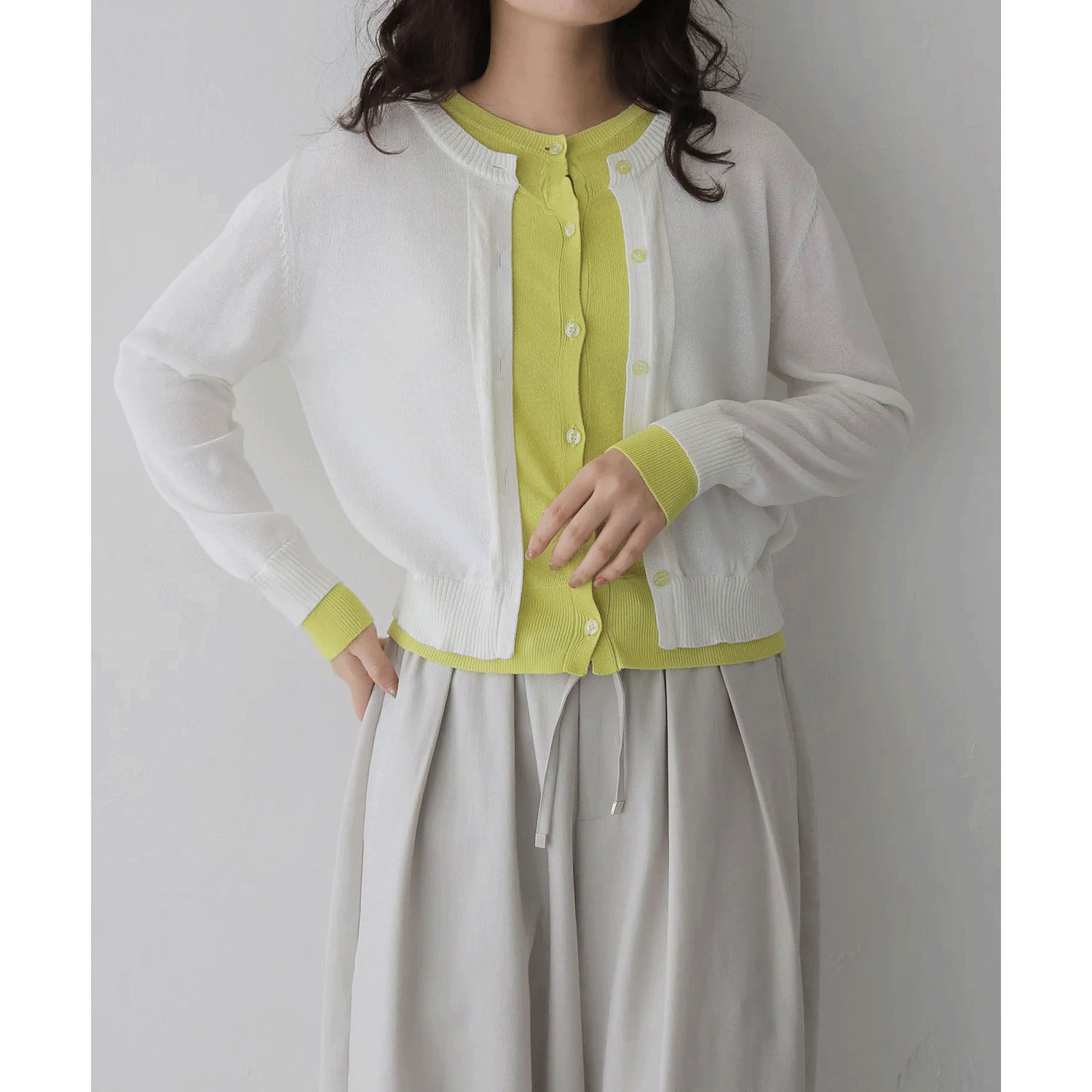 【Insta Live】vingtrois レイヤード風カーデ