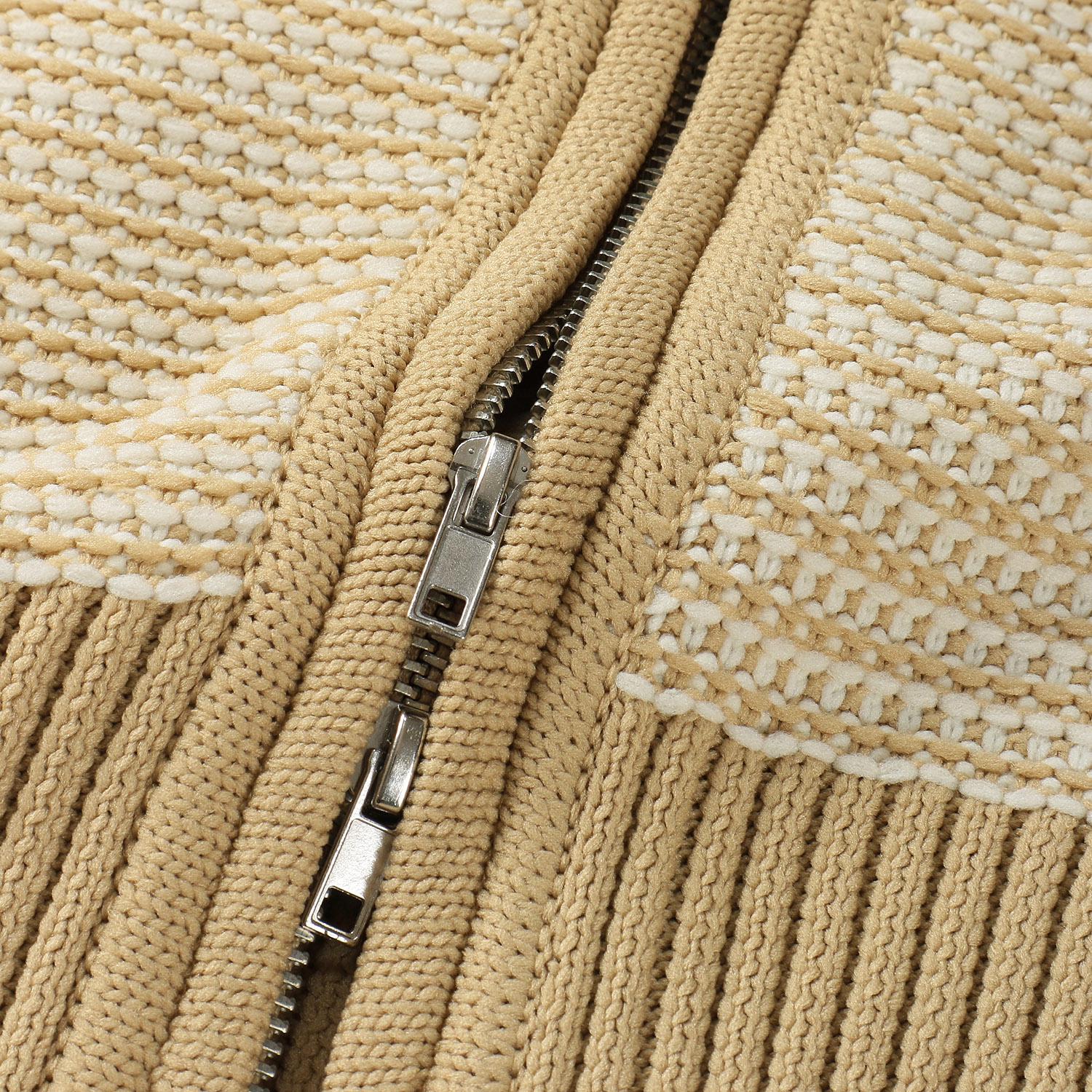 vingtrois ボーダーニットカーデ - 画像18