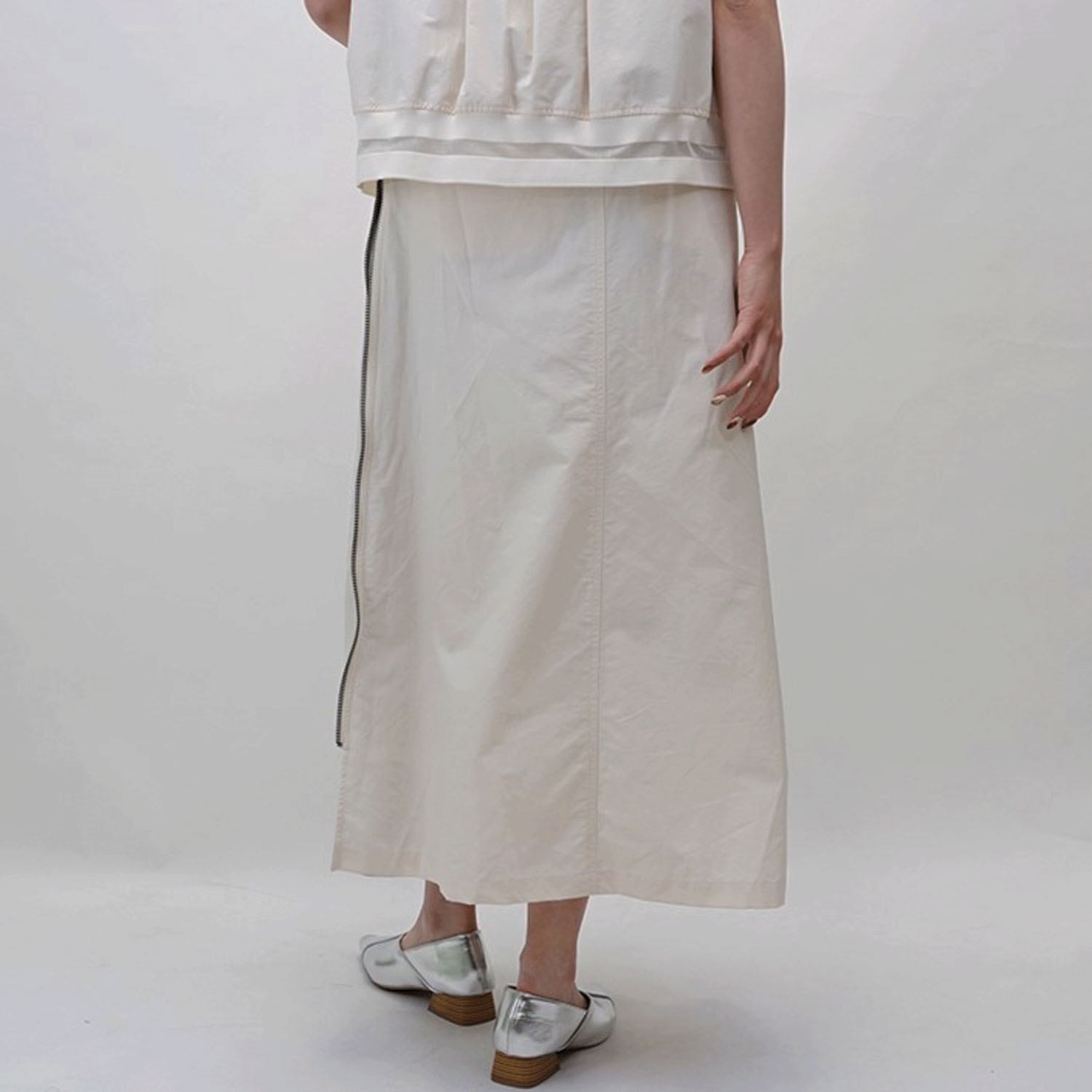 33℃／サイドZIP迷彩フレアスカート - 画像12