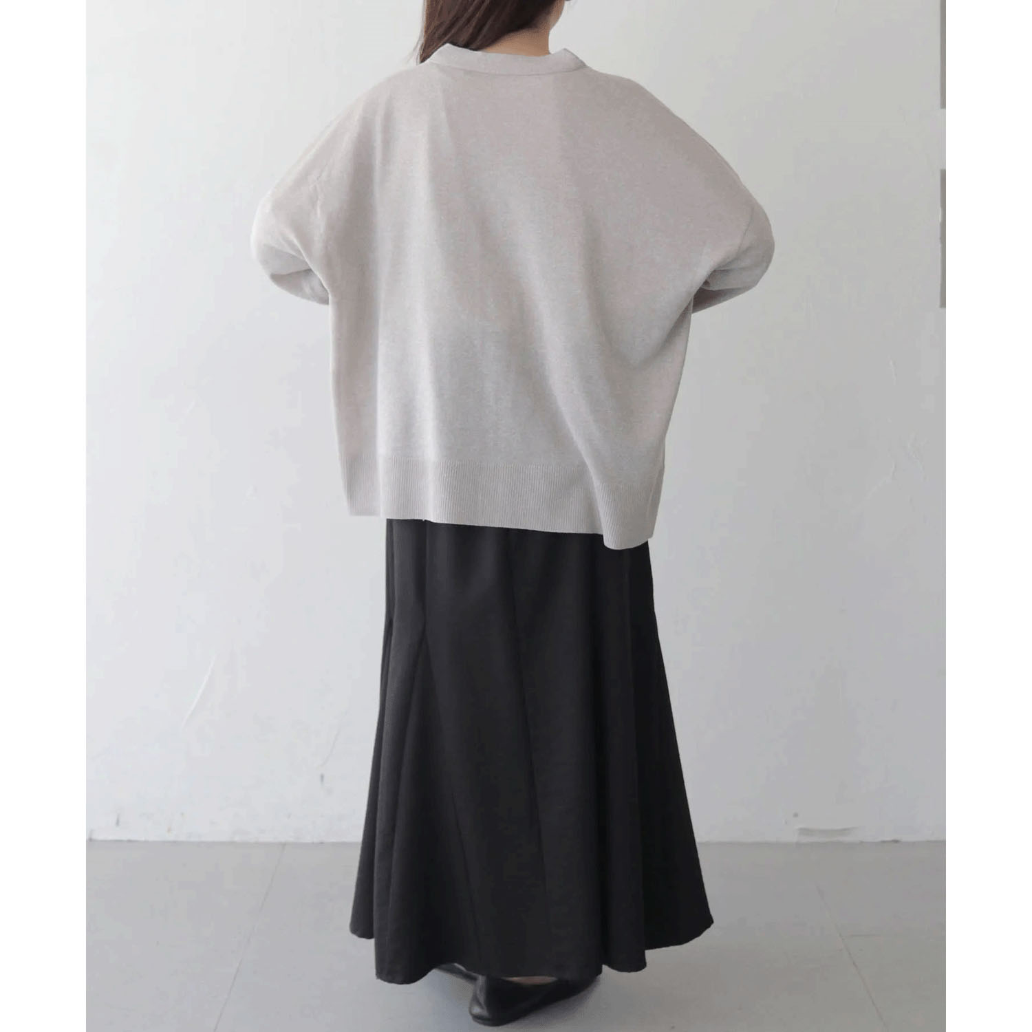 vingtrois UVカットリネンタッチカーデ - 画像6