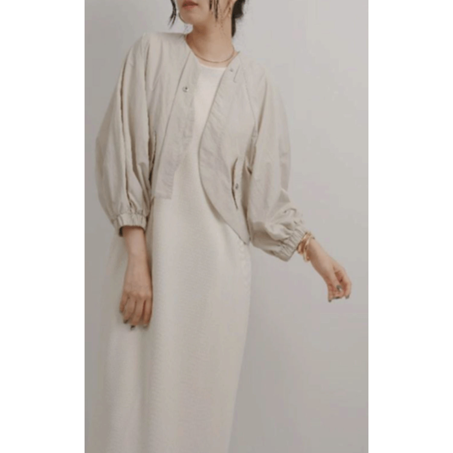 Palm Riche ボレロセットカットワンピース - 画像2