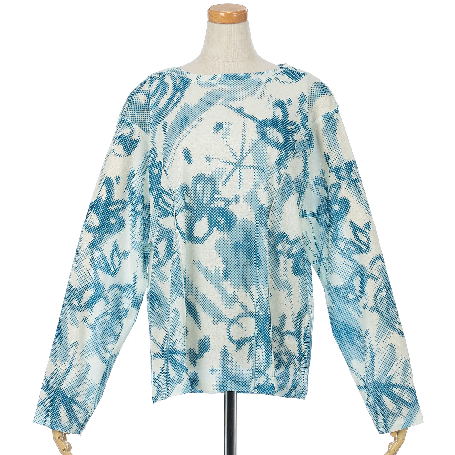 Palm Riche ドットレトロ柄シアートップス - 画像19