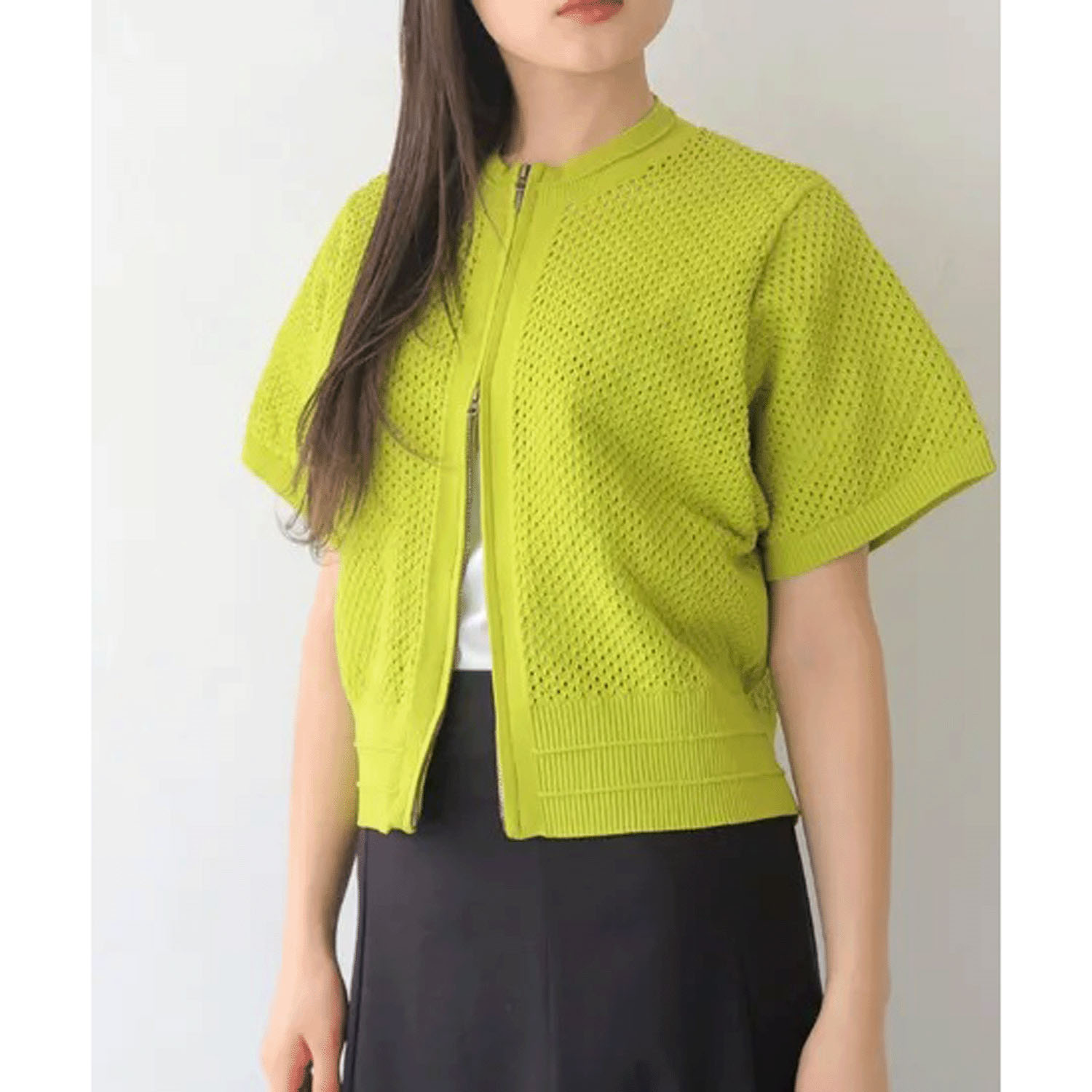 Vingtrois メッシュカーディガン - 画像21