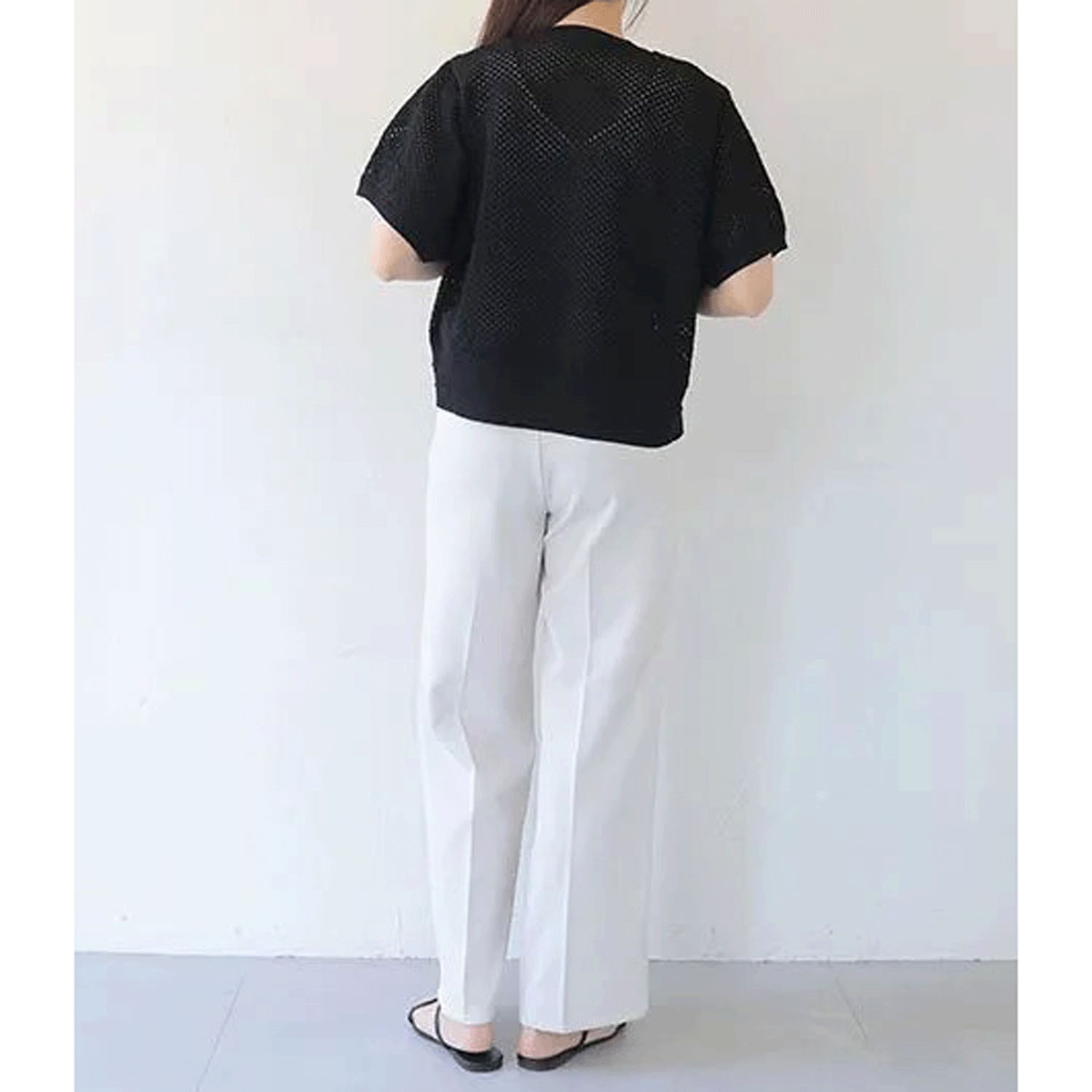 Vingtrois メッシュカーディガン - 画像9