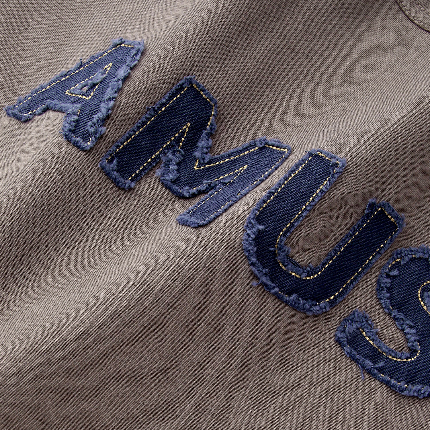 【Insta Live】【動画あり】Vingtrois パッチワークロゴTシャツ - 画像5