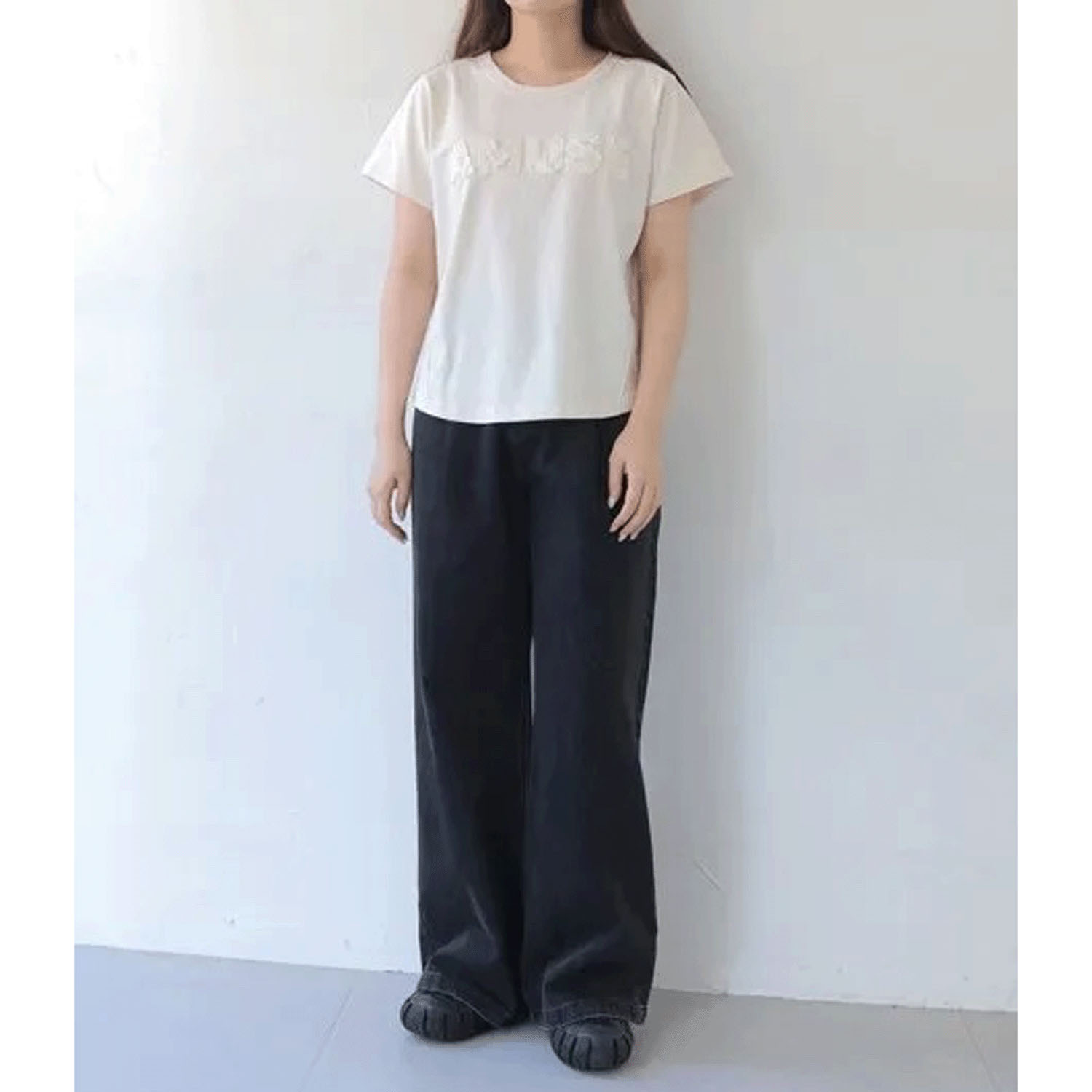 【Insta Live】【動画あり】Vingtrois パッチワークロゴTシャツ - 画像10