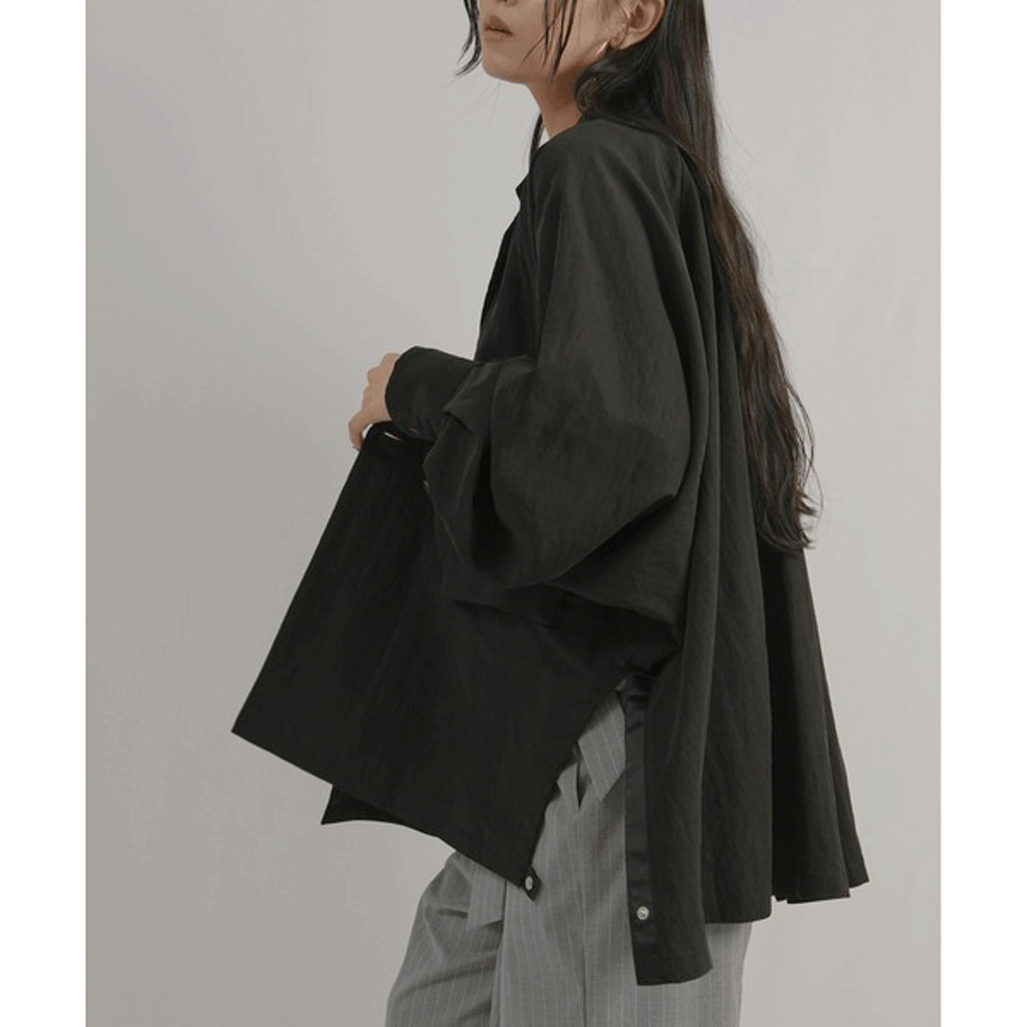 【Insta Live】Palm Riche ワッシャーオーバージャケット - 画像13