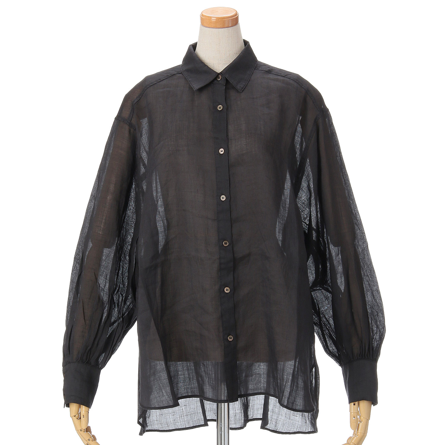 【Insta Live】vingtrois リネン袖ボリュームシャツ - 画像2