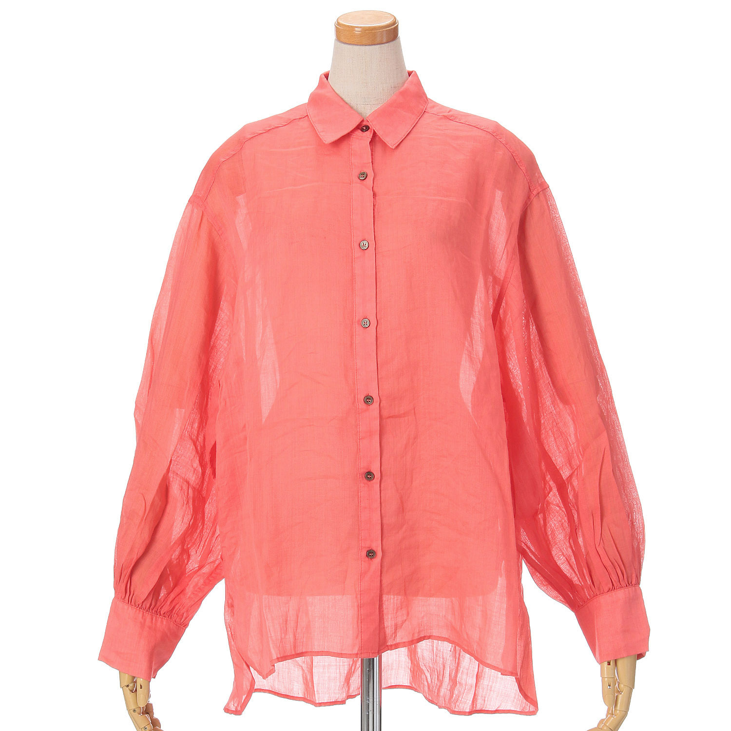 【Insta Live】vingtrois リネン袖ボリュームシャツ - 画像11