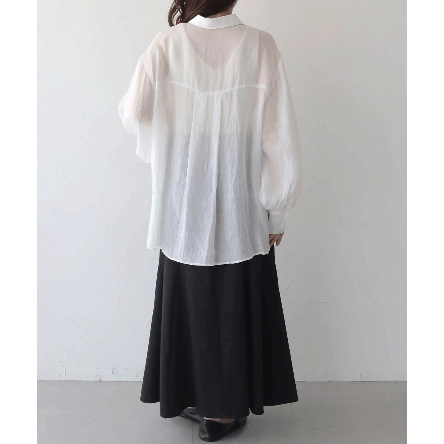 【Insta Live】vingtrois リネン袖ボリュームシャツ - 画像7