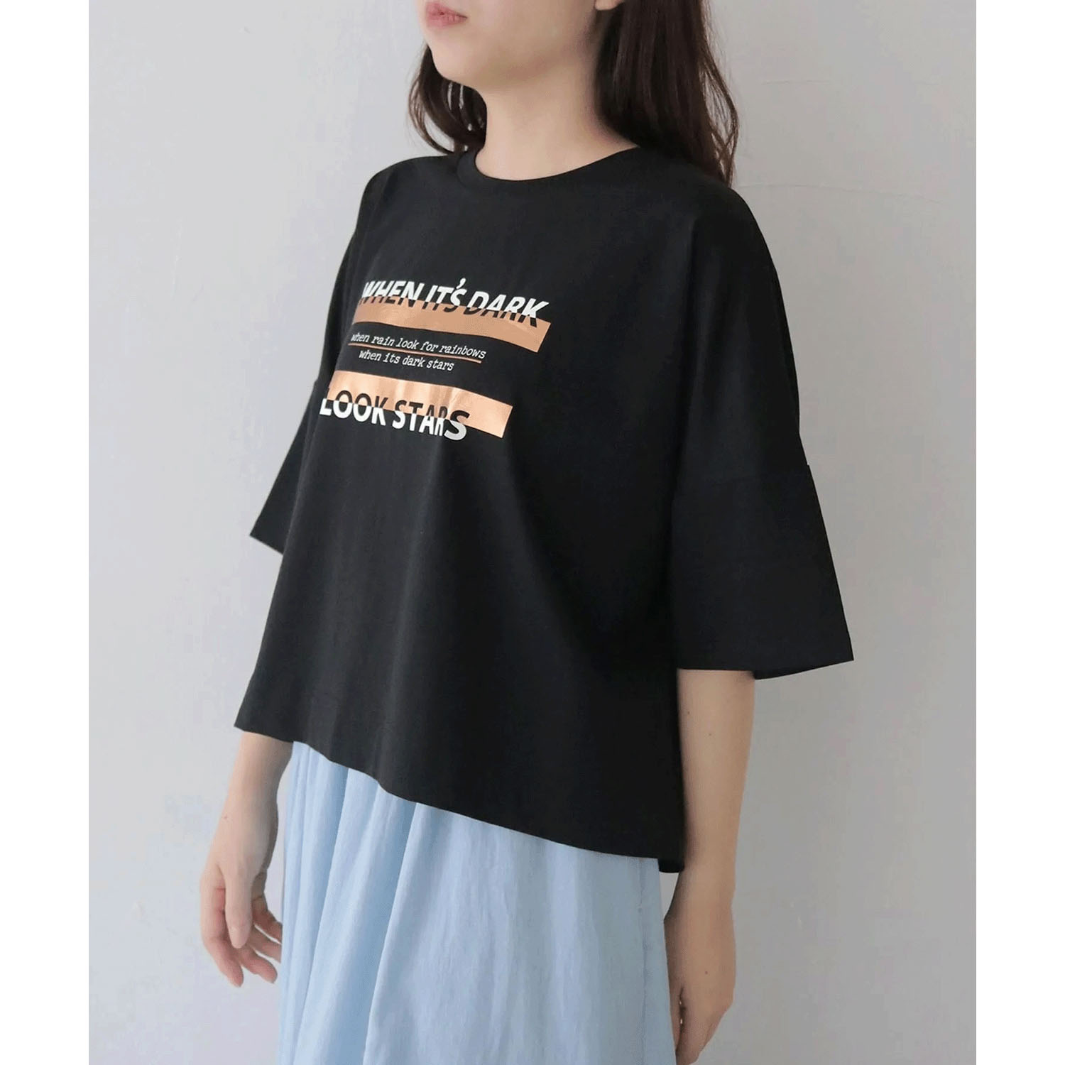 【Insta Live】vingtrois ドライタッチコットン箔ロゴT - 画像12