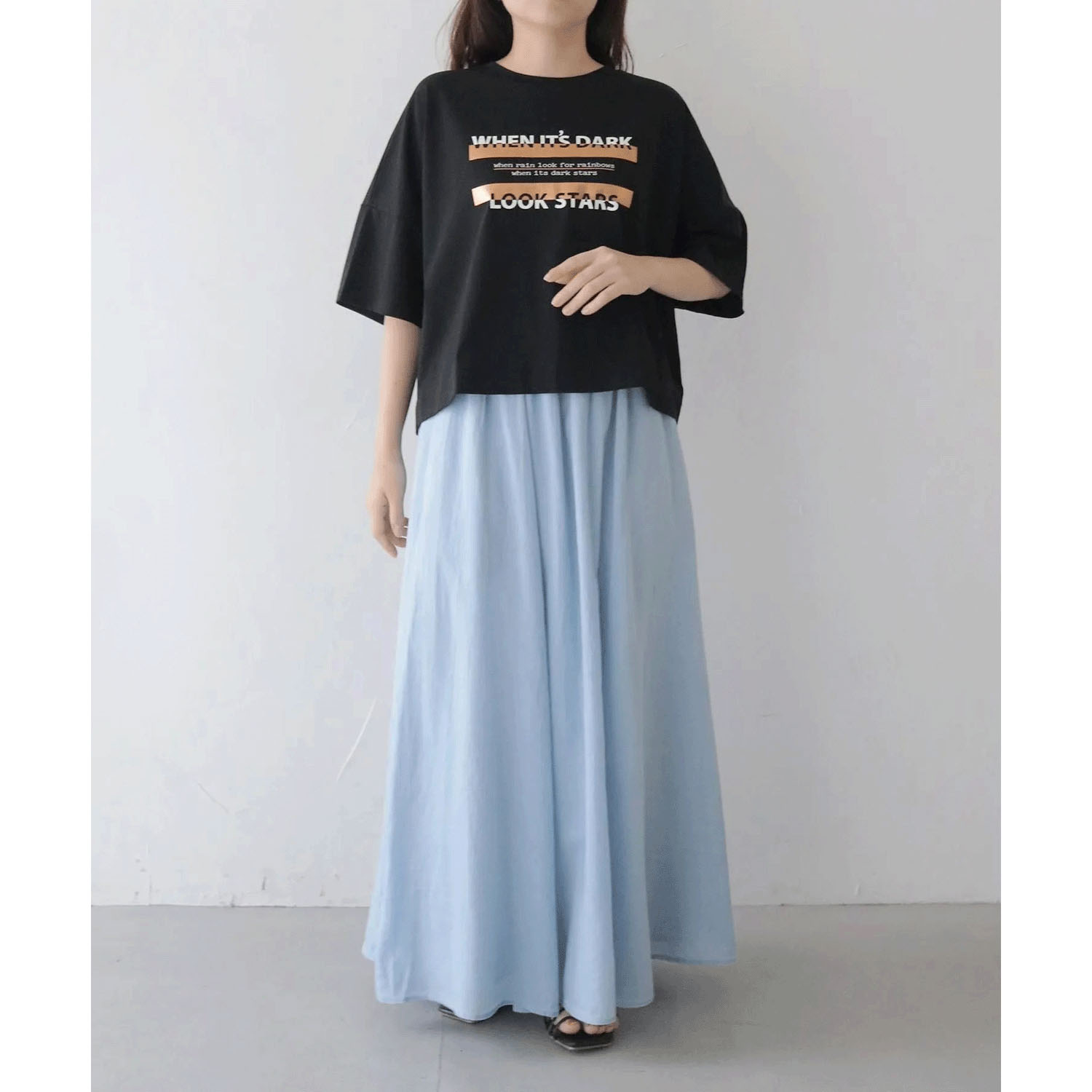 【Insta Live】vingtrois ドライタッチコットン箔ロゴT - 画像15