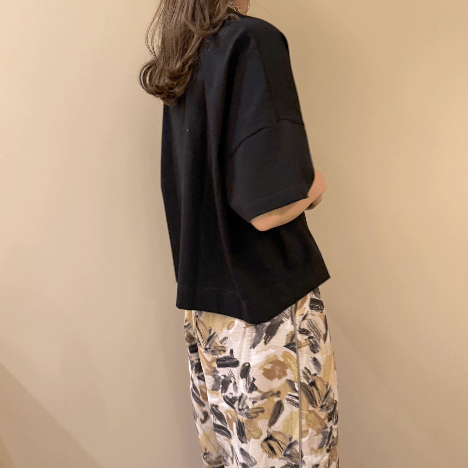 【Insta Live】vingtrois ドライタッチコットン箔ロゴT - 画像9