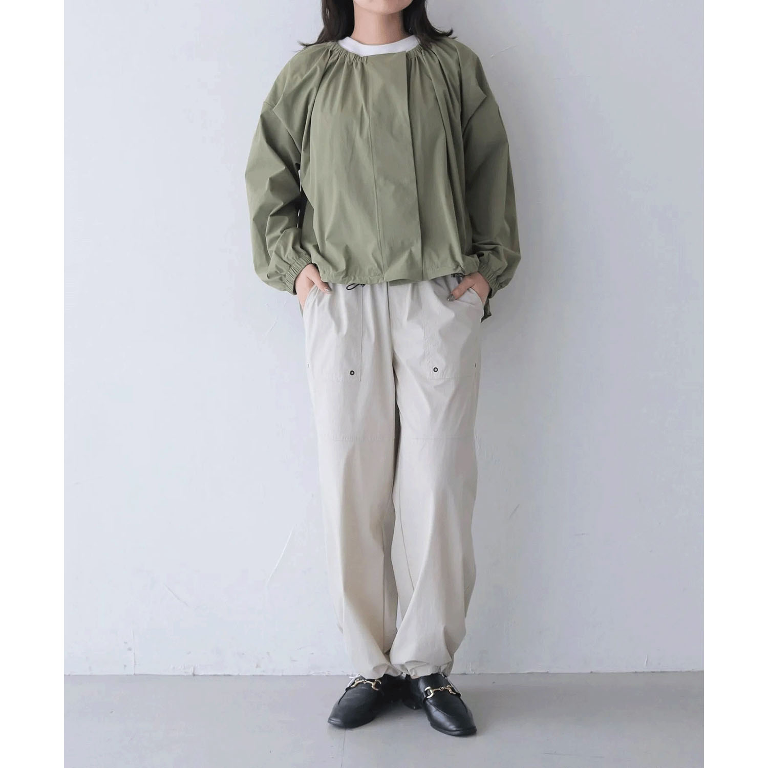 Lant Kalte 機能素材ギャザーブルゾン - 画像12