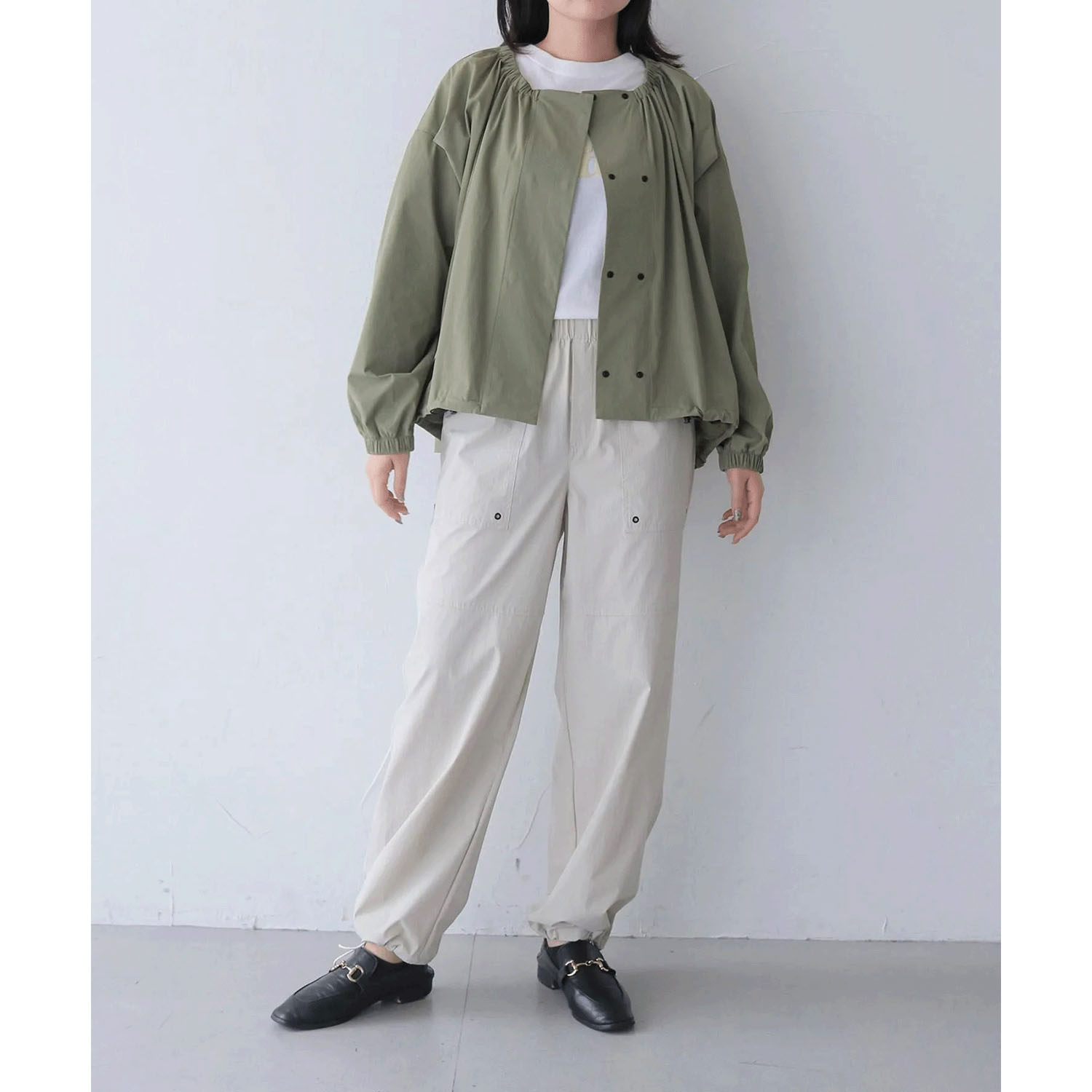 Lant Kalte 機能素材ギャザーブルゾン - 画像13