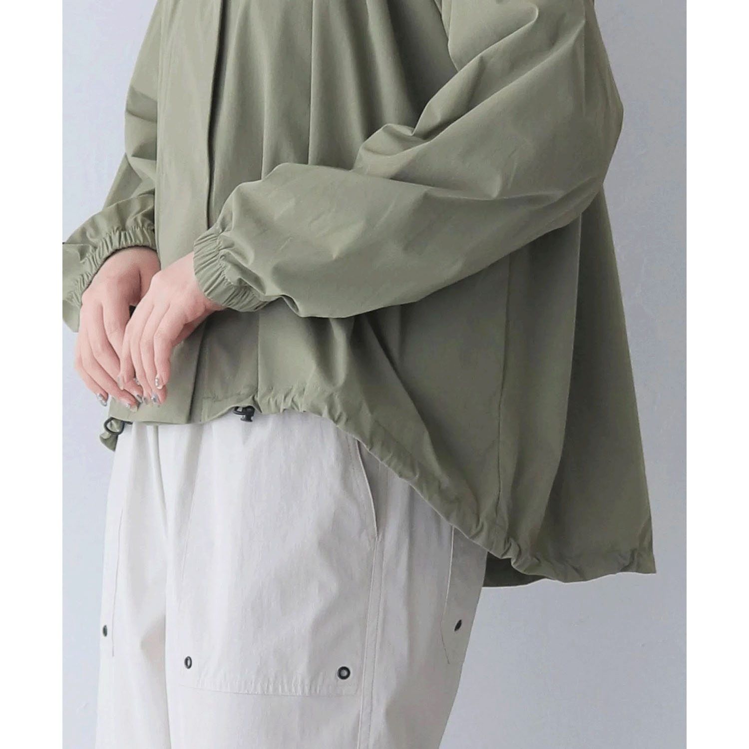 【Insta Live】Lant Kalte 機能素材ギャザーブルゾン - 画像16