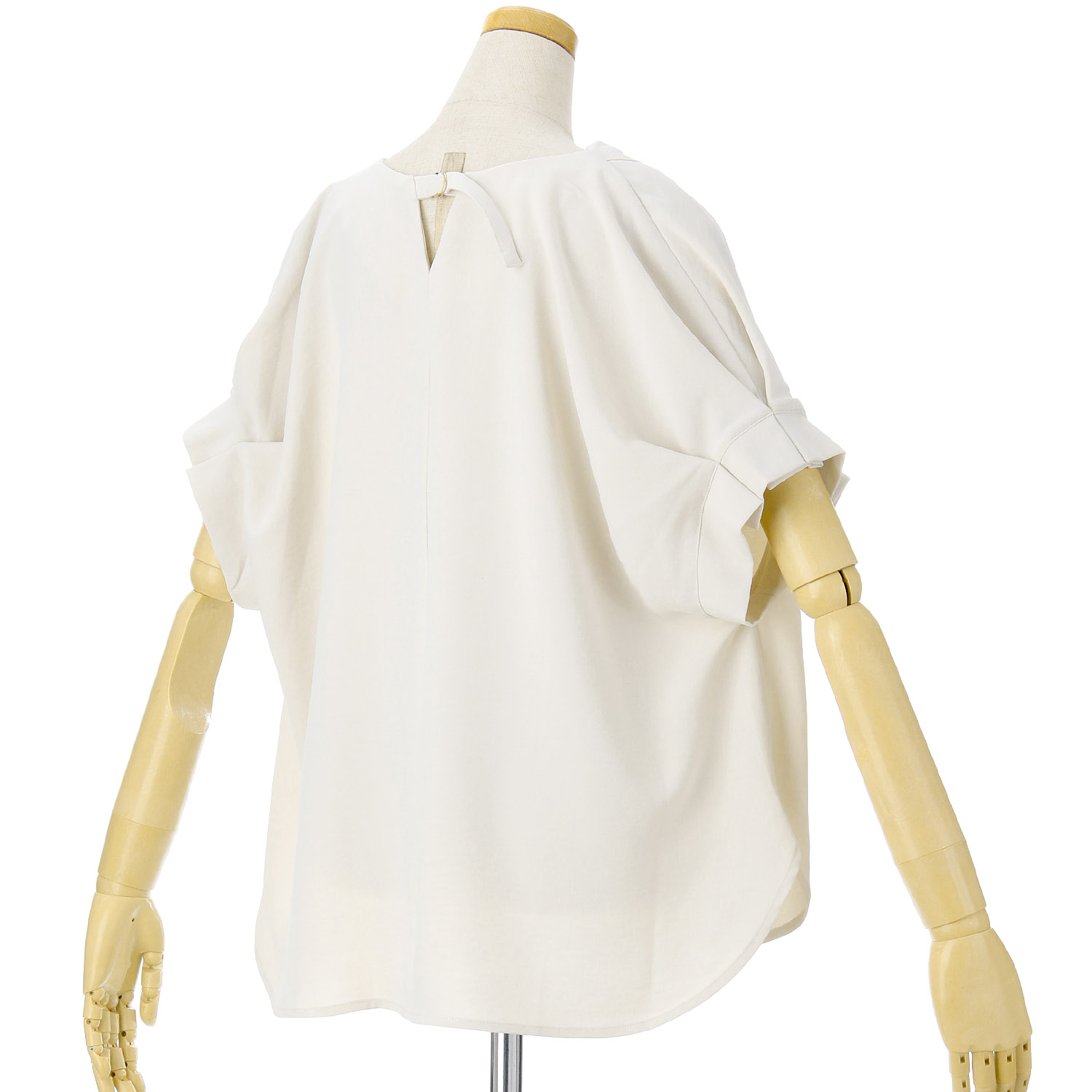 Emilyan ハイストレッチカルゼワッシャーブラウス - 画像3