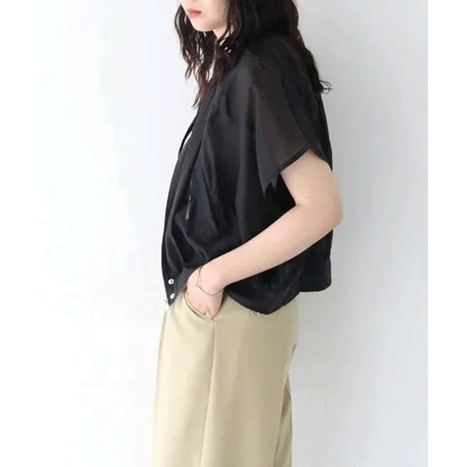 【動画あり】Vingtrois シアーフレンチブルゾン - 画像11