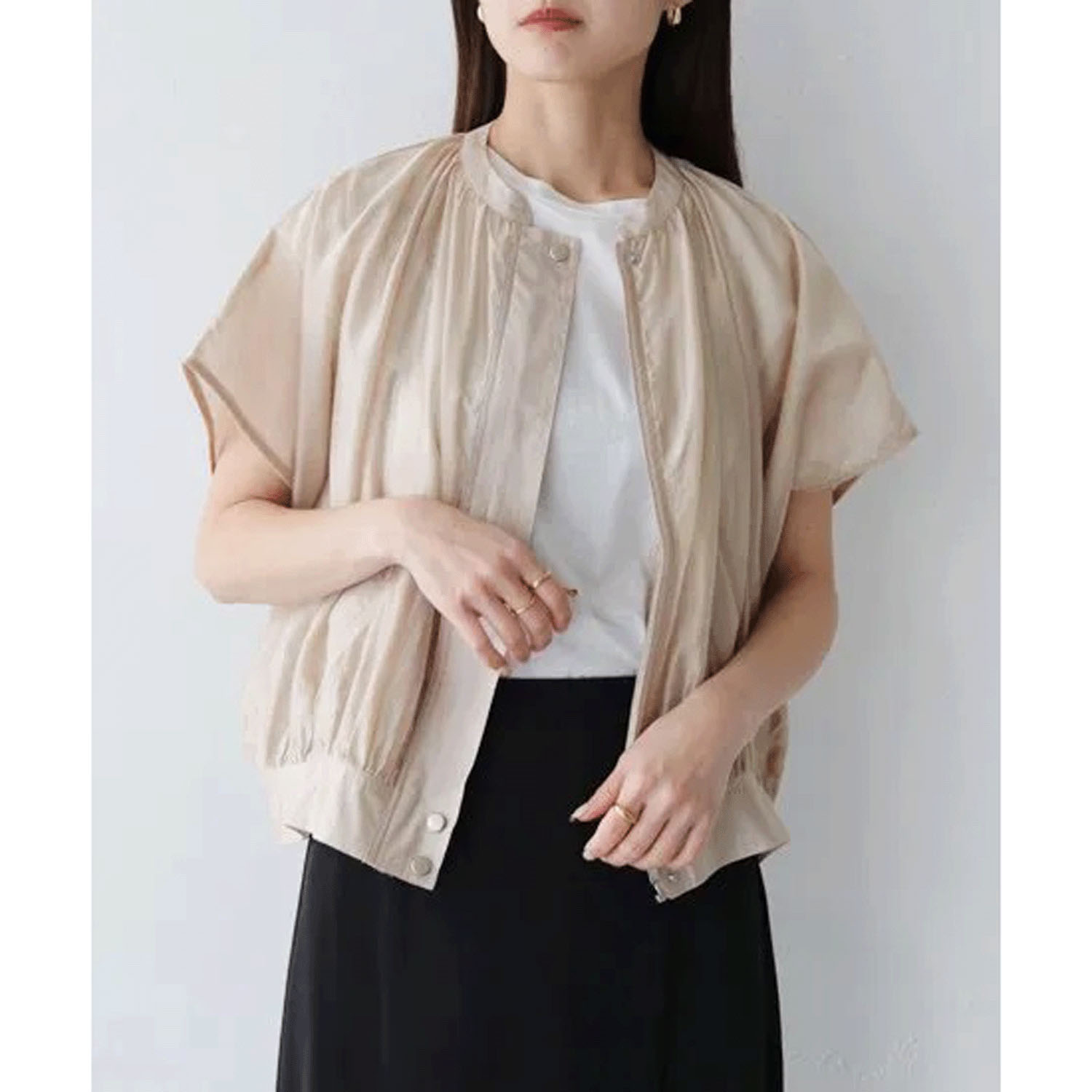 【動画あり】Vingtrois シアーフレンチブルゾン - 画像22