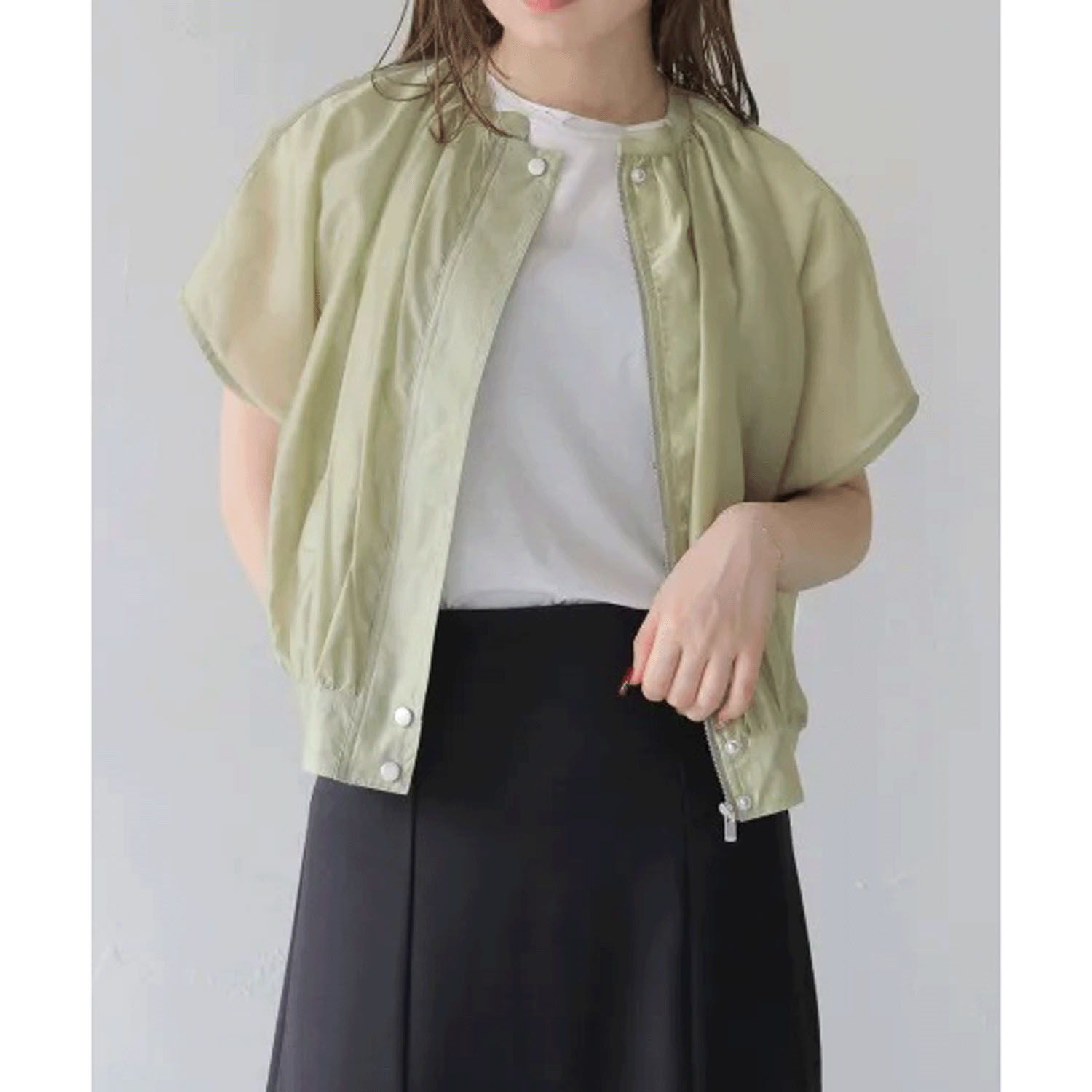 【動画あり】Vingtrois シアーフレンチブルゾン - 画像30