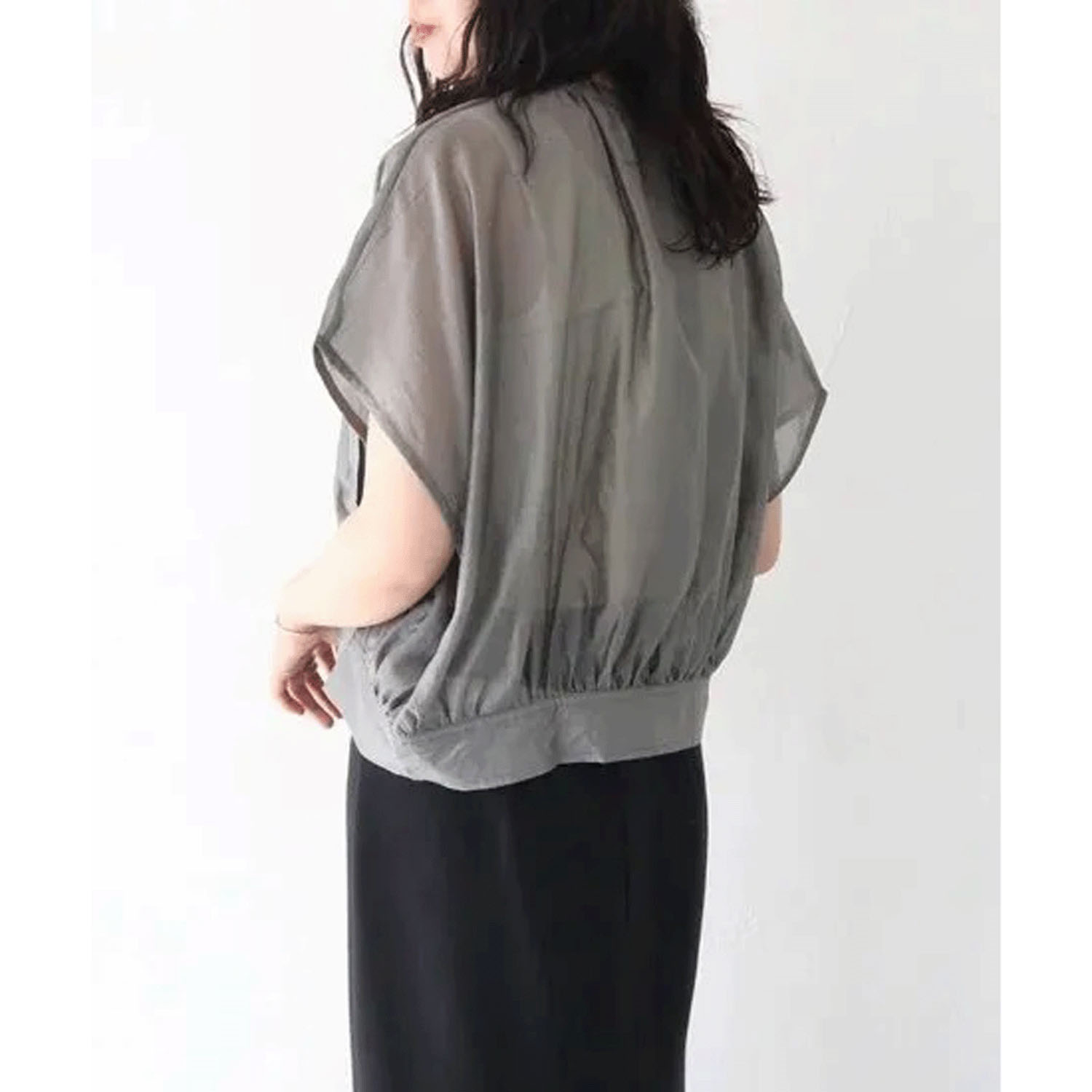 【動画あり】Vingtrois シアーフレンチブルゾン - 画像4