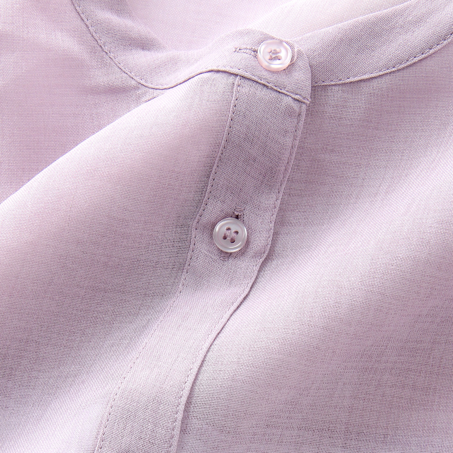 Emilyan シアーリネンライク切替ブラウス - 画像11