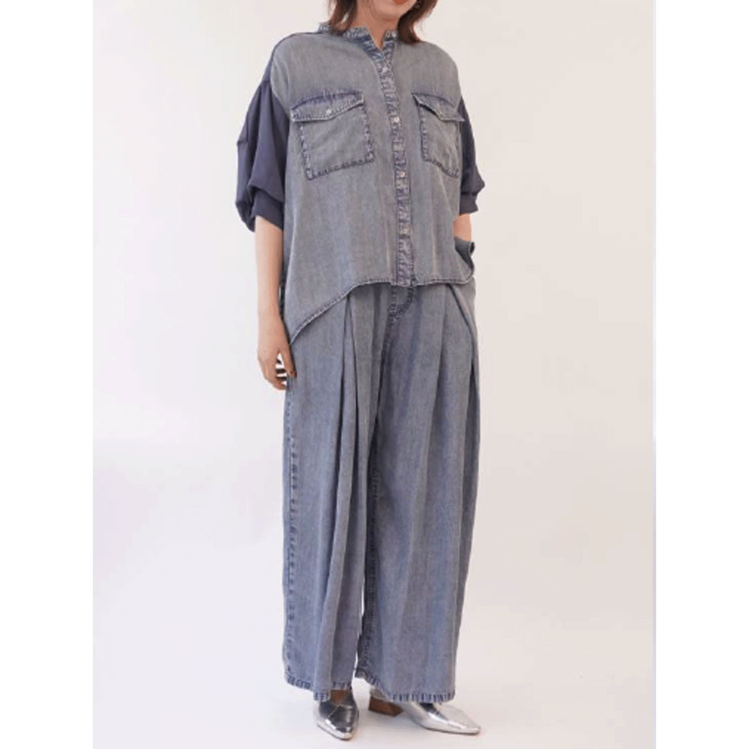 33℃ タックテンセルワイドパンツ - 画像10