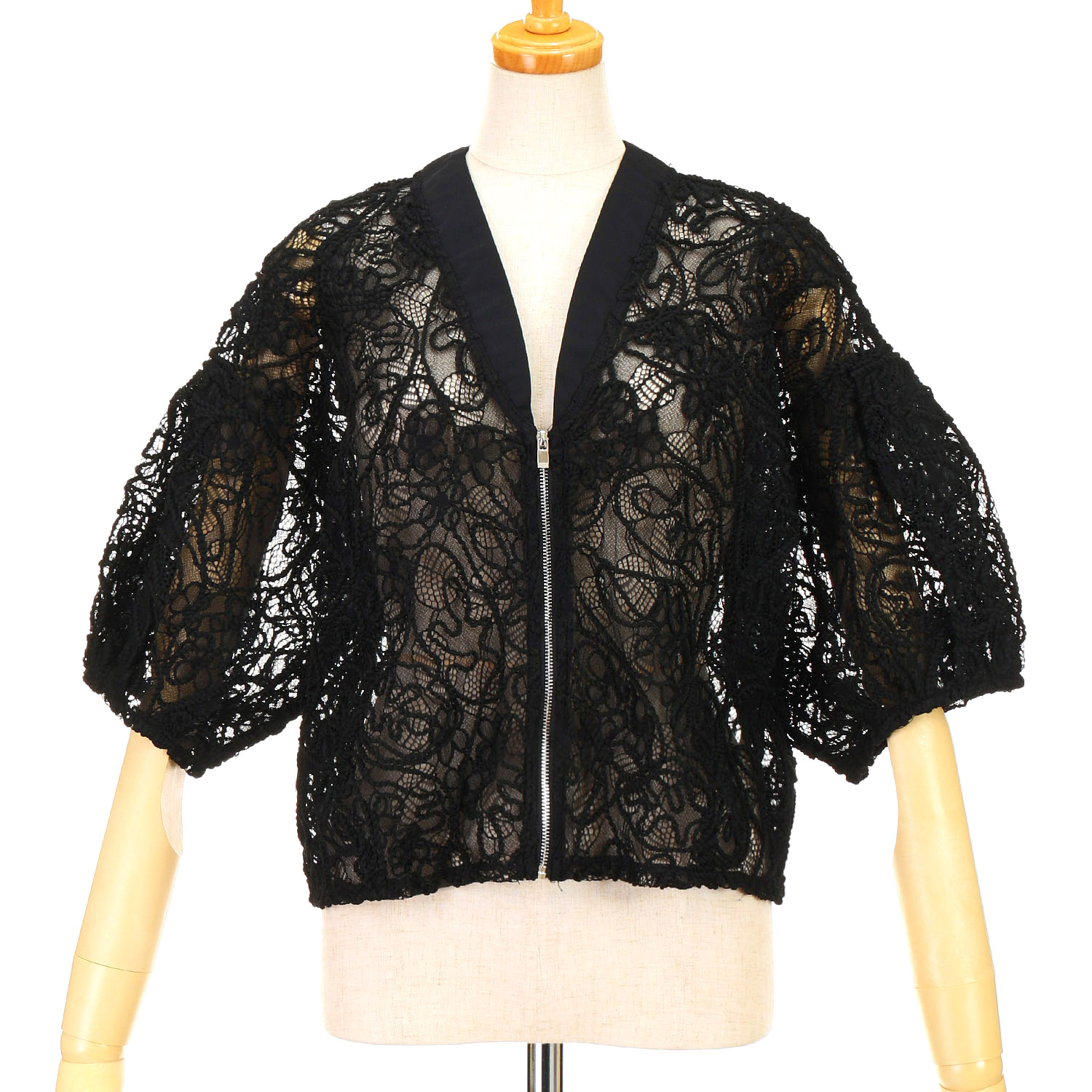 vingtrois コード刺繍ブルゾン - 画像2