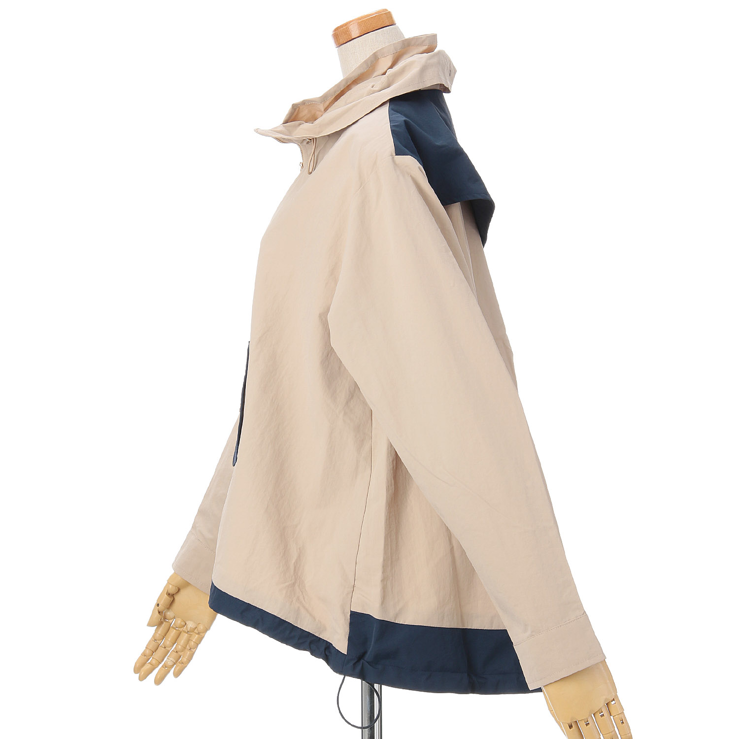 vingtrois ボリュームネック配色ブルゾン - 画像11