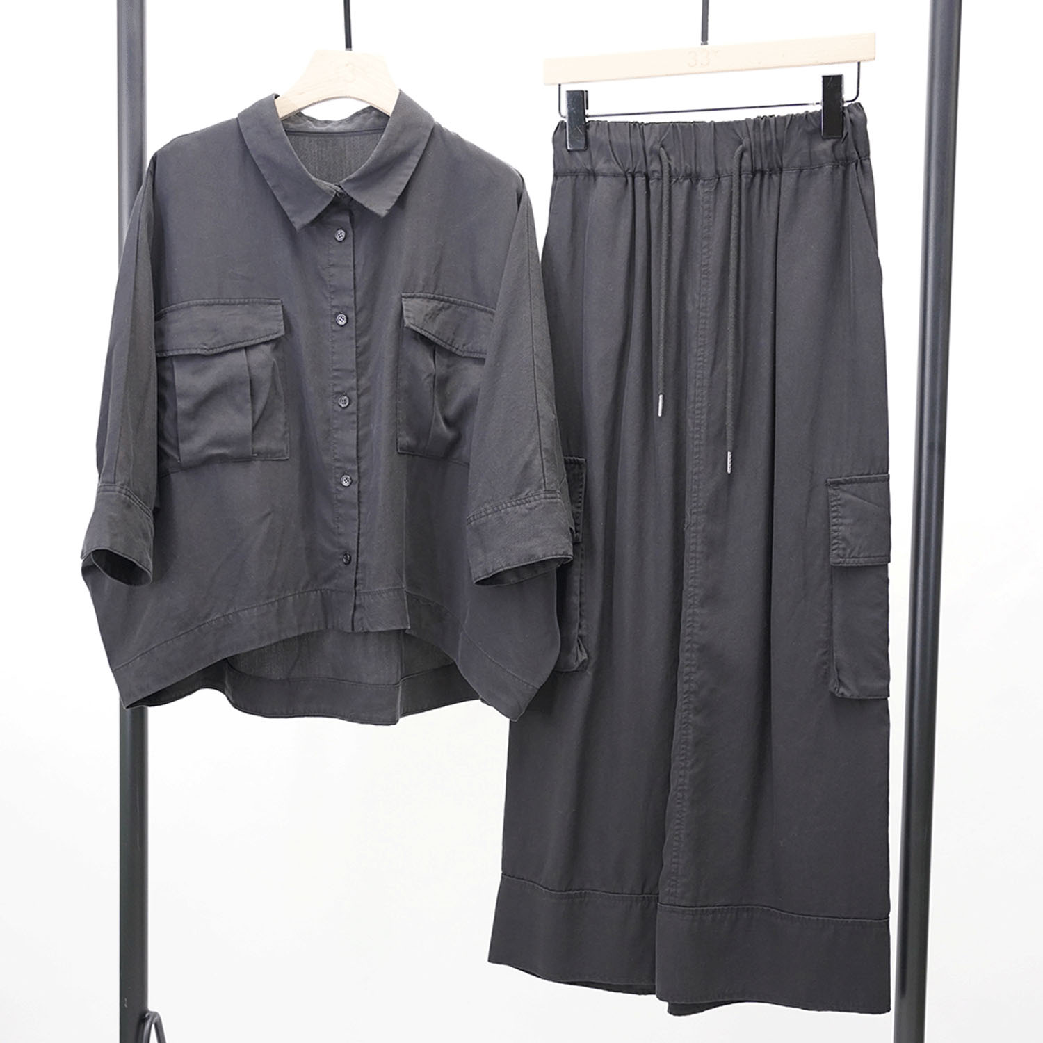 【Insta Live】33℃ バイオテンセルカーゴフレアスカート - 画像9