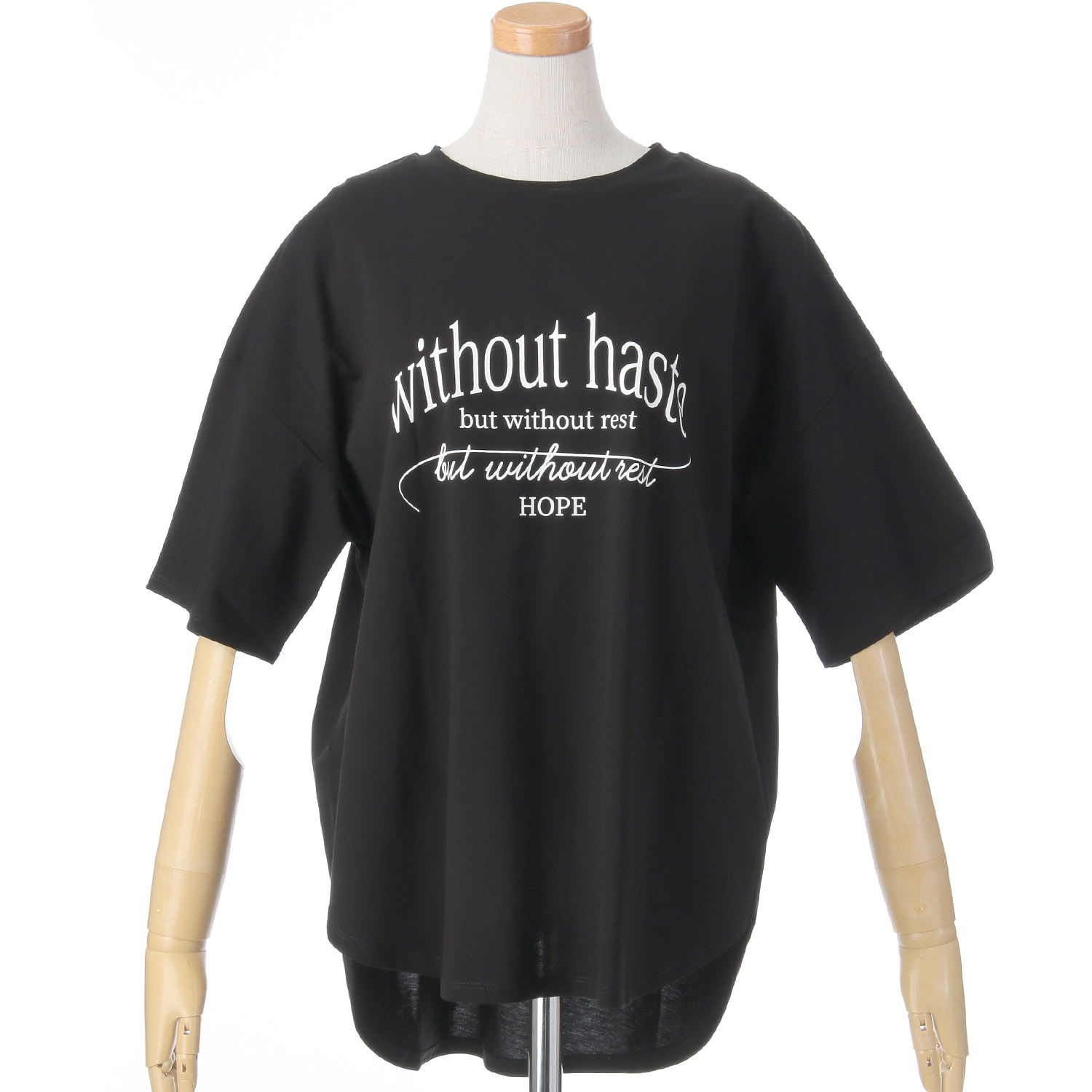 【Insta Live】vingtroisドライタッチコットンカーブロゴTシャツ - 画像22