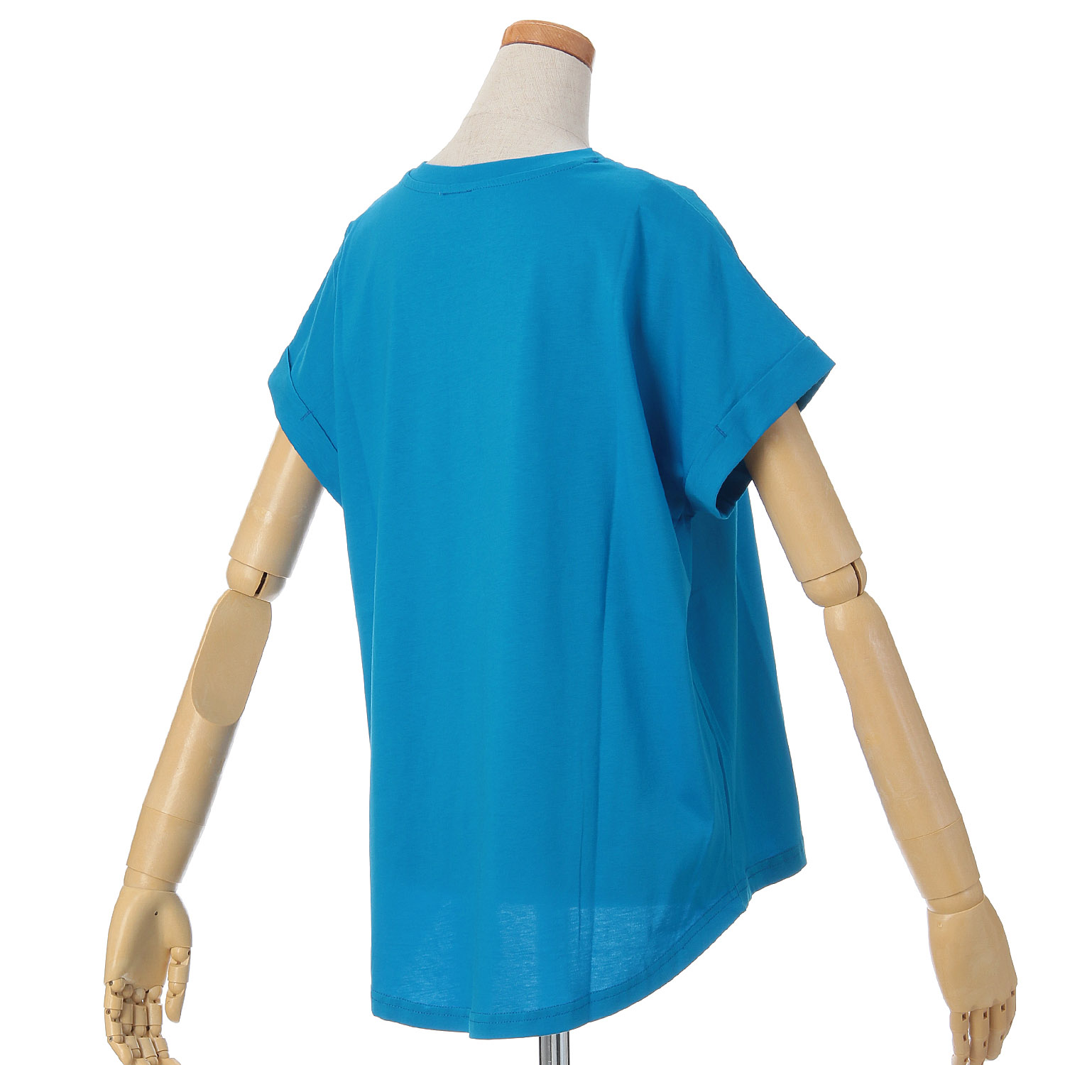 【Insta Live】vingtrois ドライタッチコットンターンバックTシャツ - 画像8