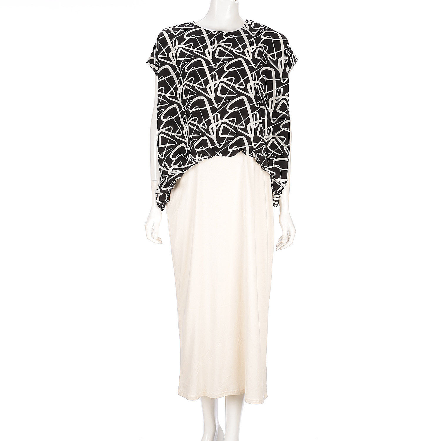 【Insta Live】vingtrois プリントドッキングワンピース - 画像13