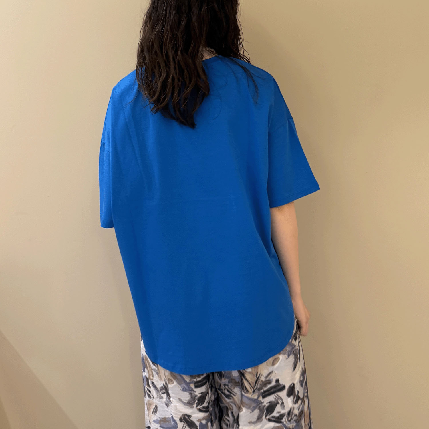 【Insta Live】vingtrois ドライタッチコットン裾ラウンドTシャツ - 画像14