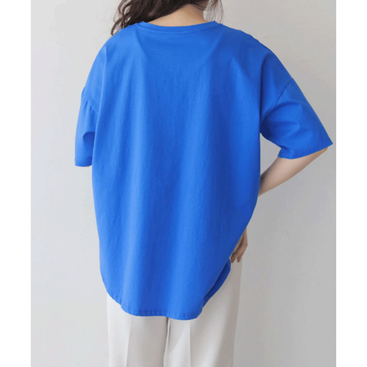 【Insta Live】vingtrois ドライタッチコットン裾ラウンドTシャツ - 画像16