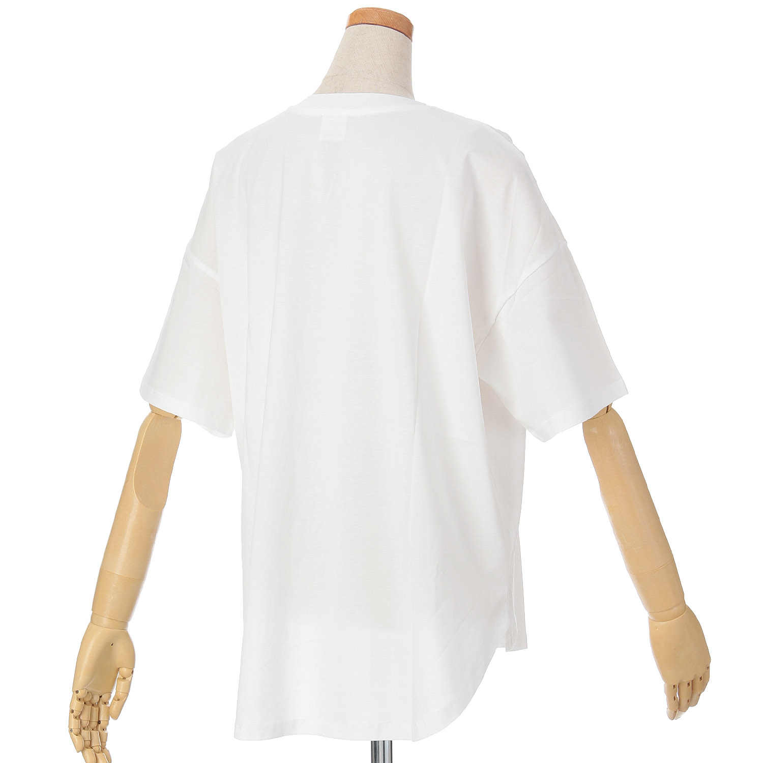 【Insta Live】vingtrois ドライタッチコットン裾ラウンドTシャツ - 画像8