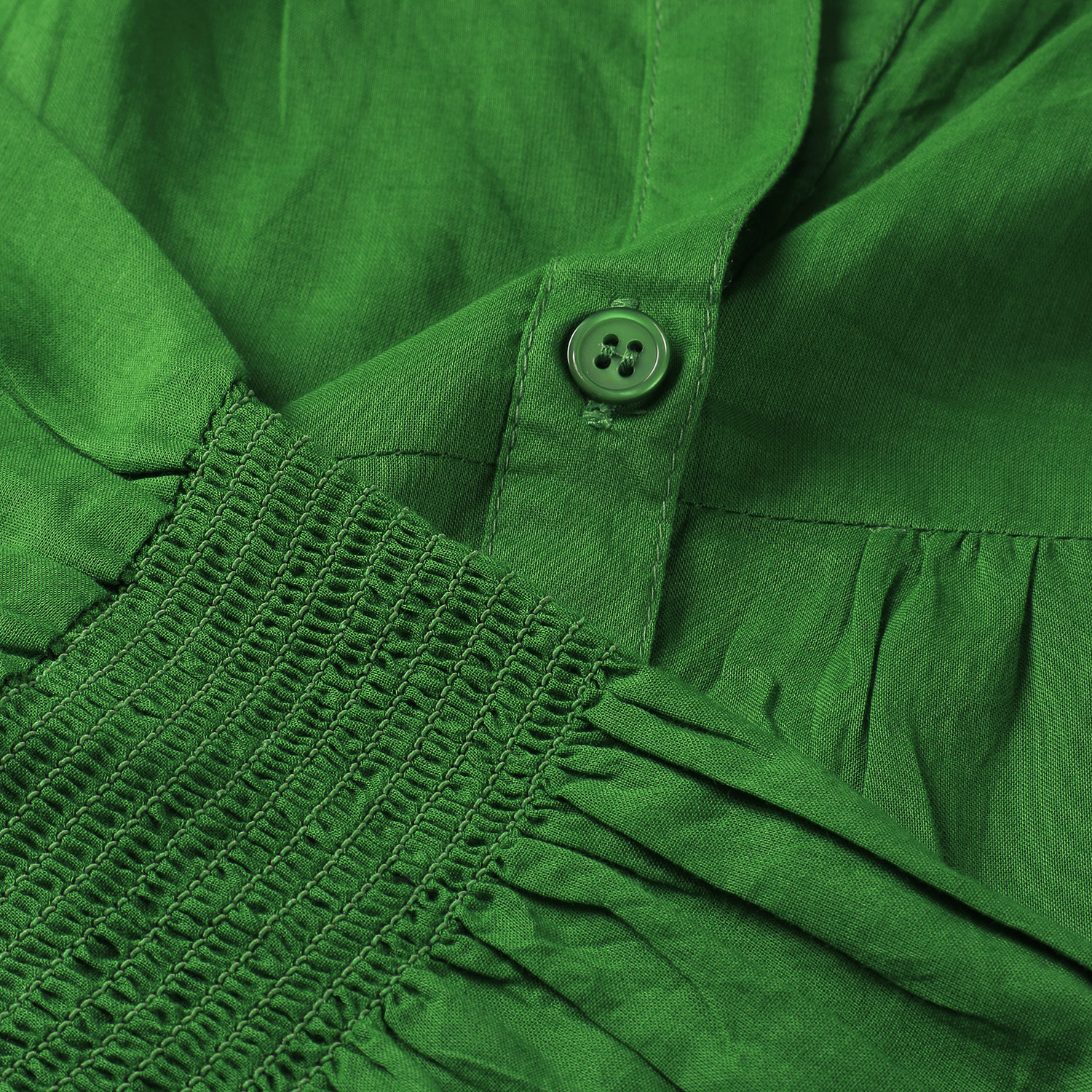 vingtrois インド綿ギャザーワンピース - 画像7