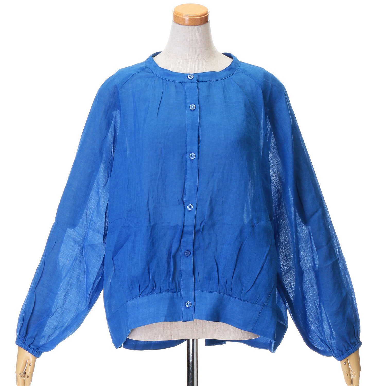 vingtrois シアーリネンブラウス