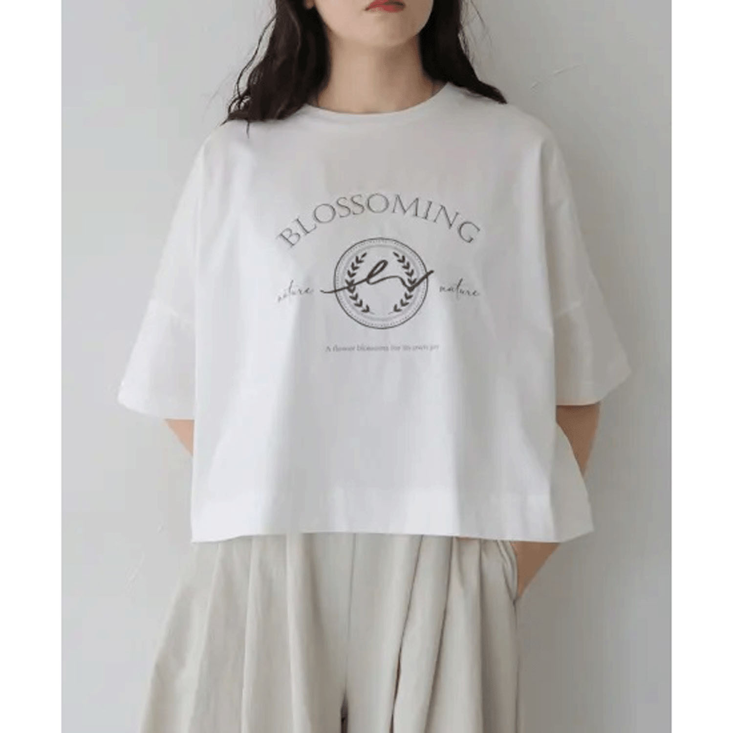 Vingtrois ドライタッチコットンカレッジ風ロゴ - 画像7