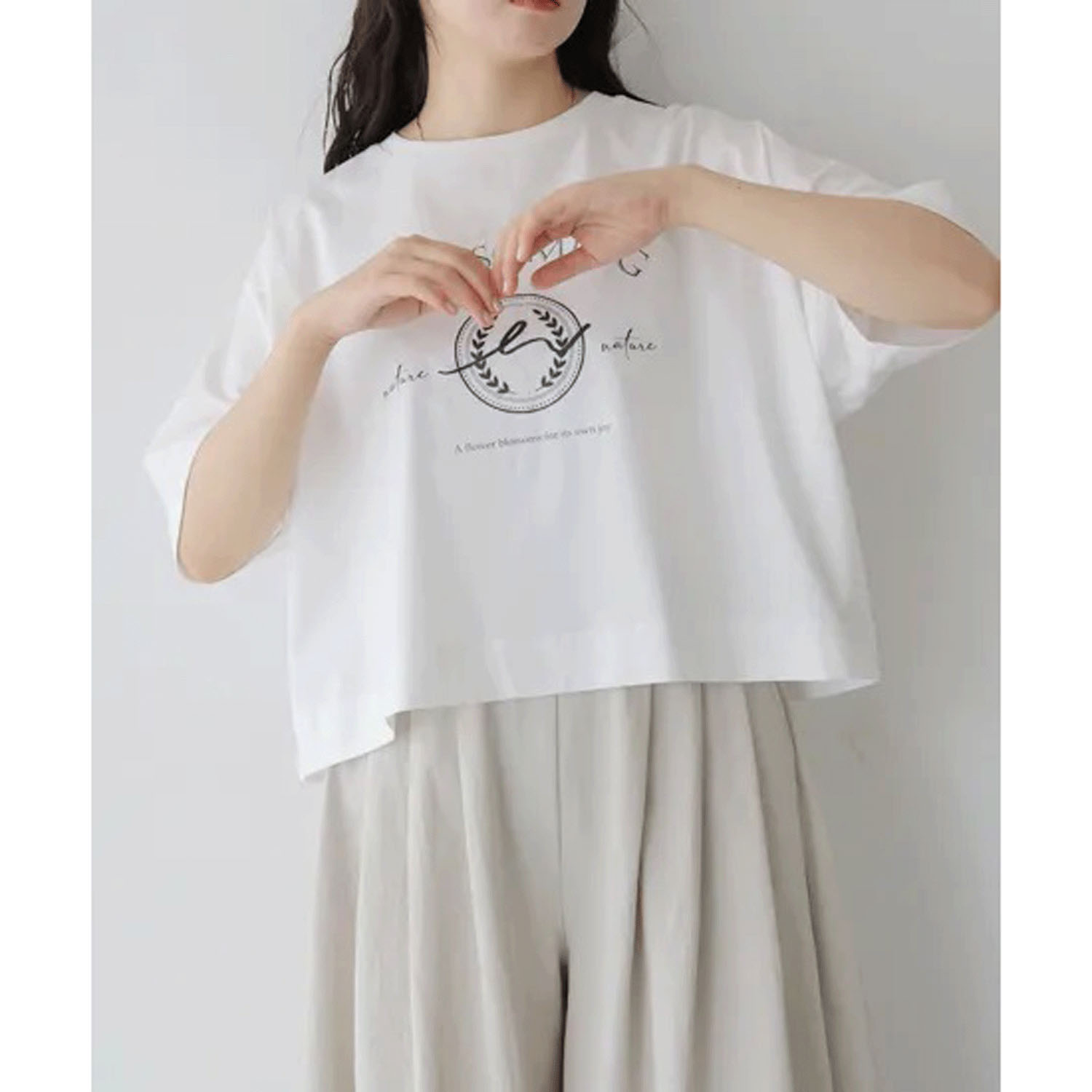 Vingtrois ドライタッチコットンカレッジ風ロゴ - 画像8