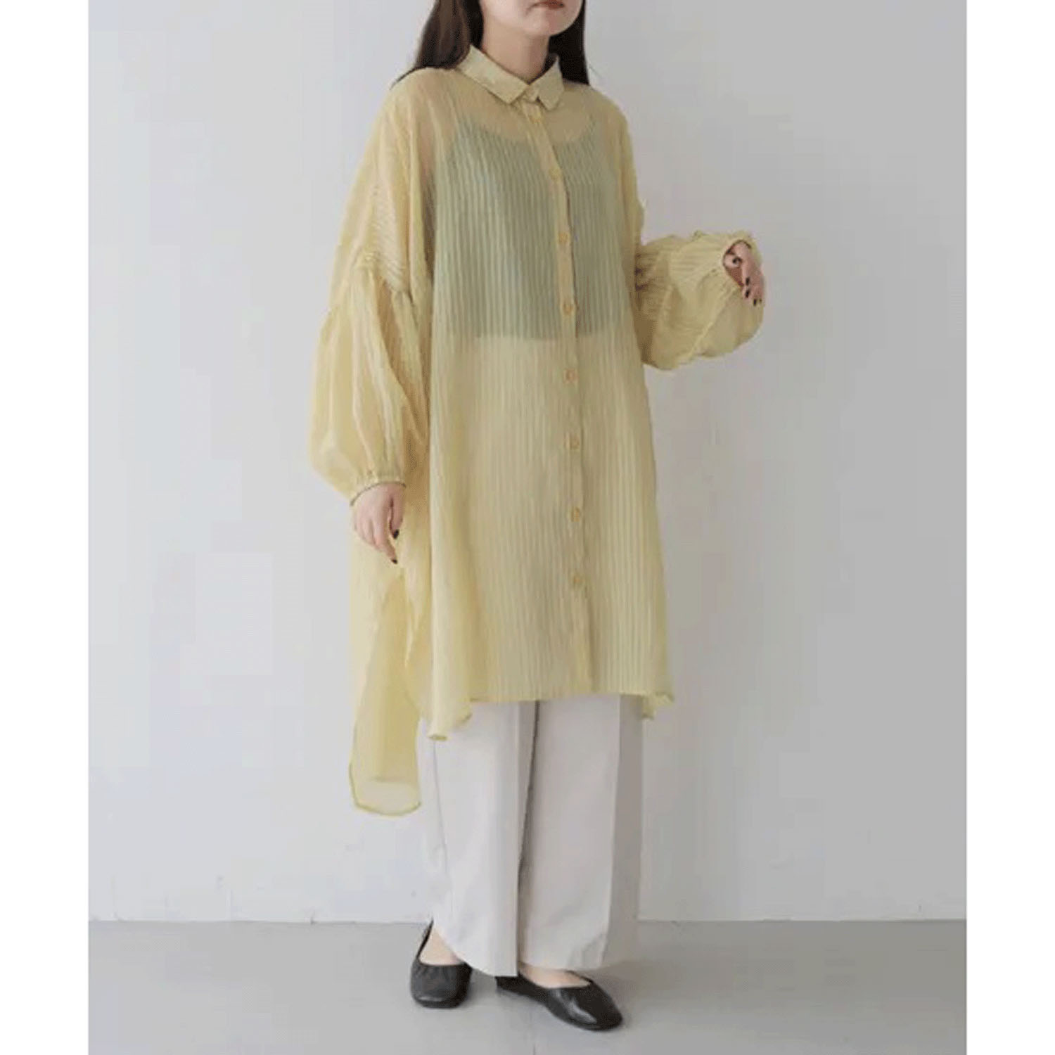 【InstaLive】【動画あり】 vingtrois オーバーシアーストライプシャツ - 画像7