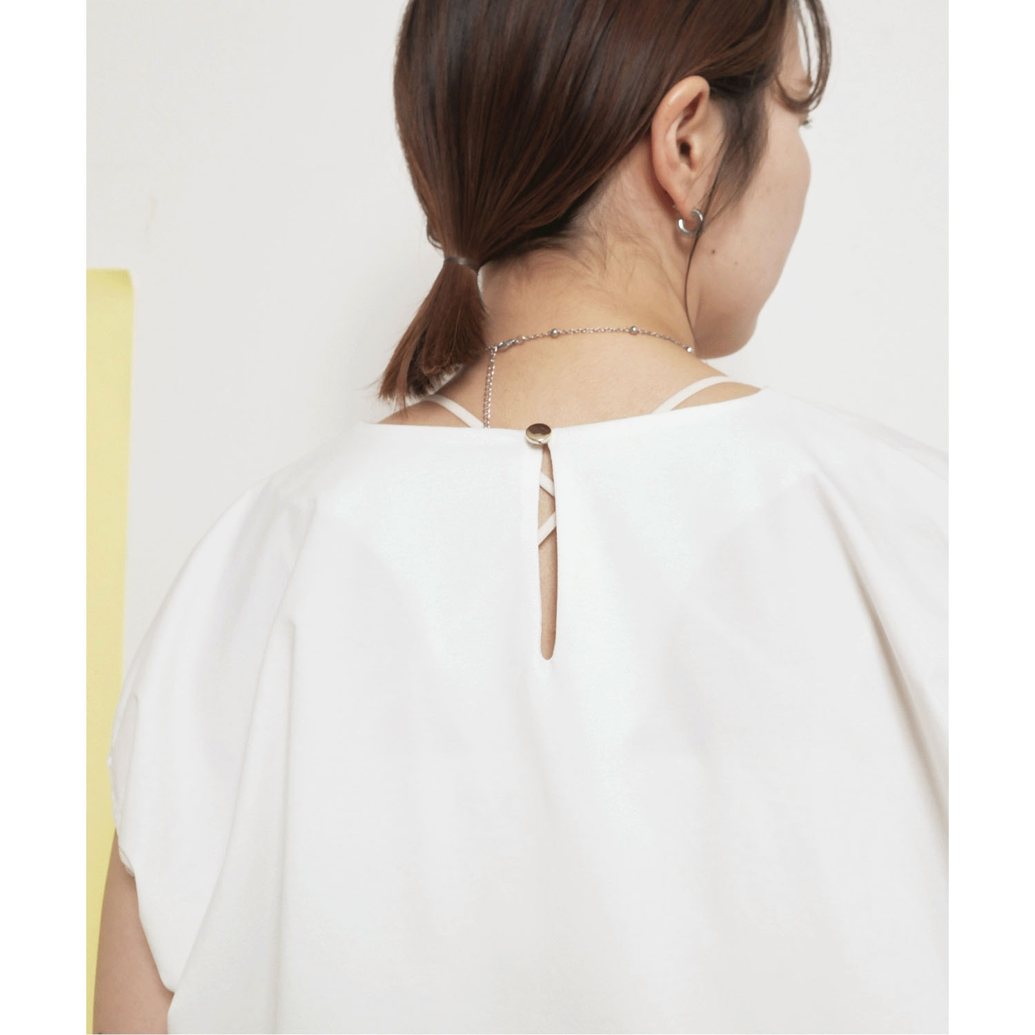 Palm Riche レイヤードライクレースTシャツ - 画像19