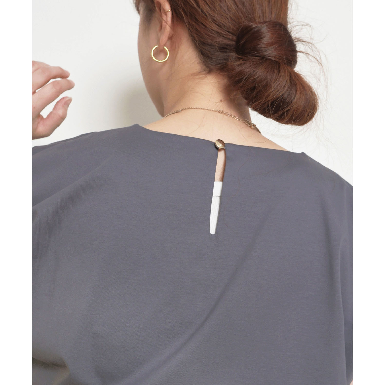 Palm Riche レイヤードライクレースTシャツ - 画像30